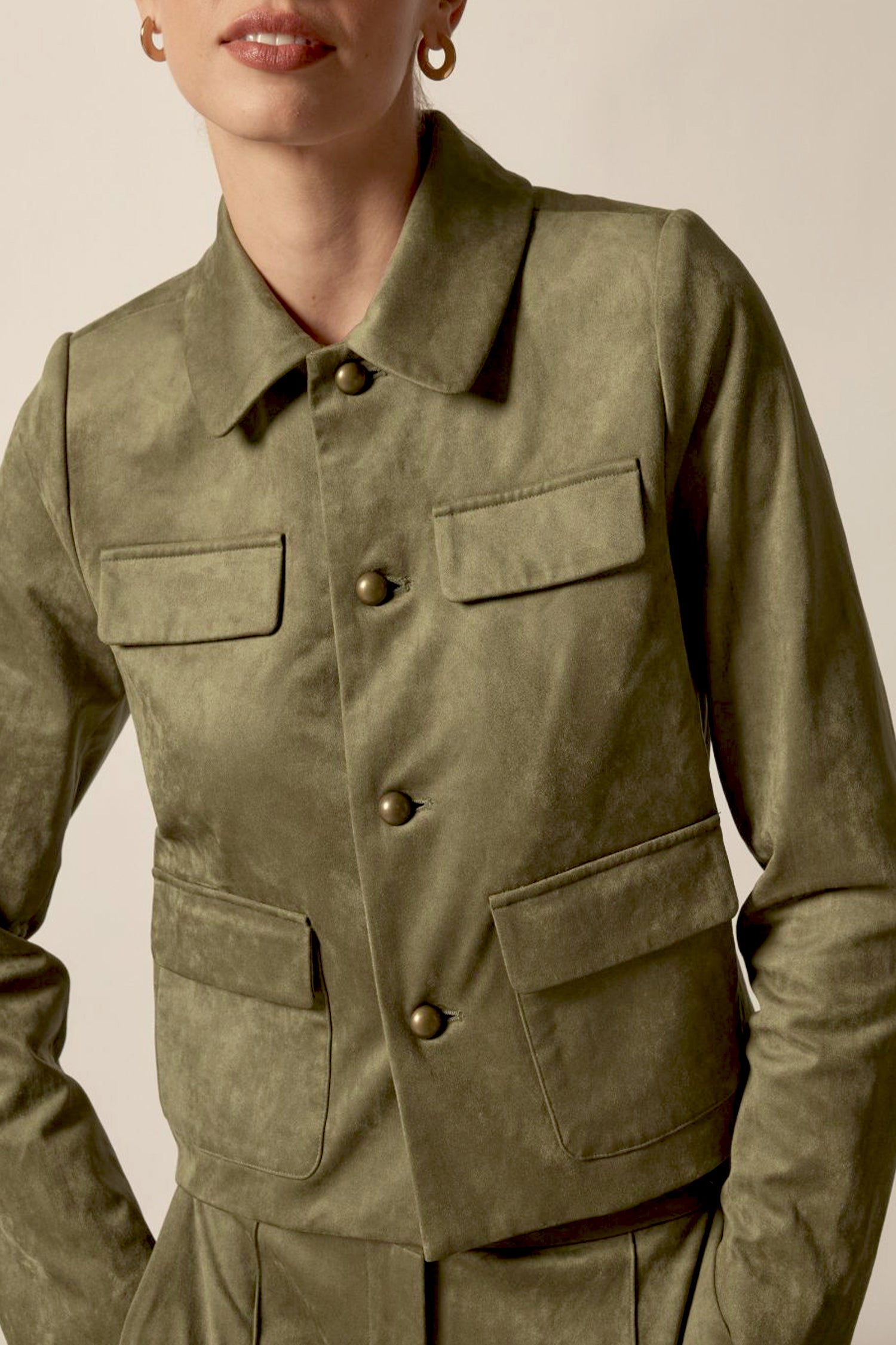 Abound Jacket - Olive|  zoe kratzmann| considered design