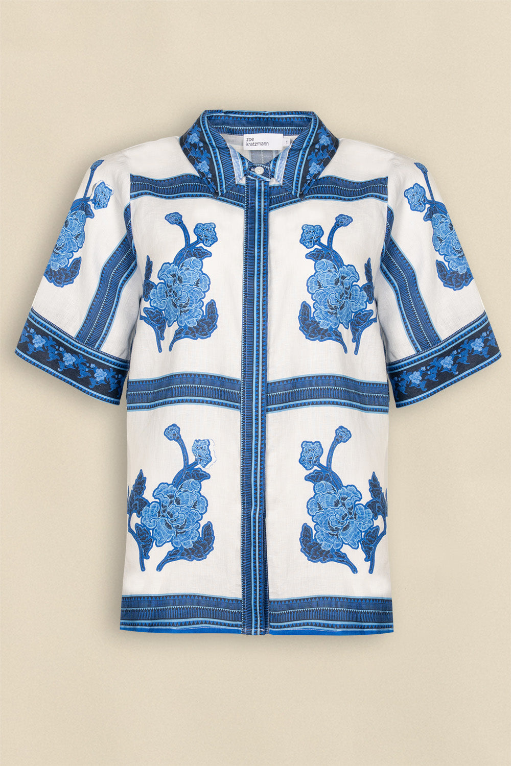 pixel top - azure collage|  zoe kratzmann| considered design