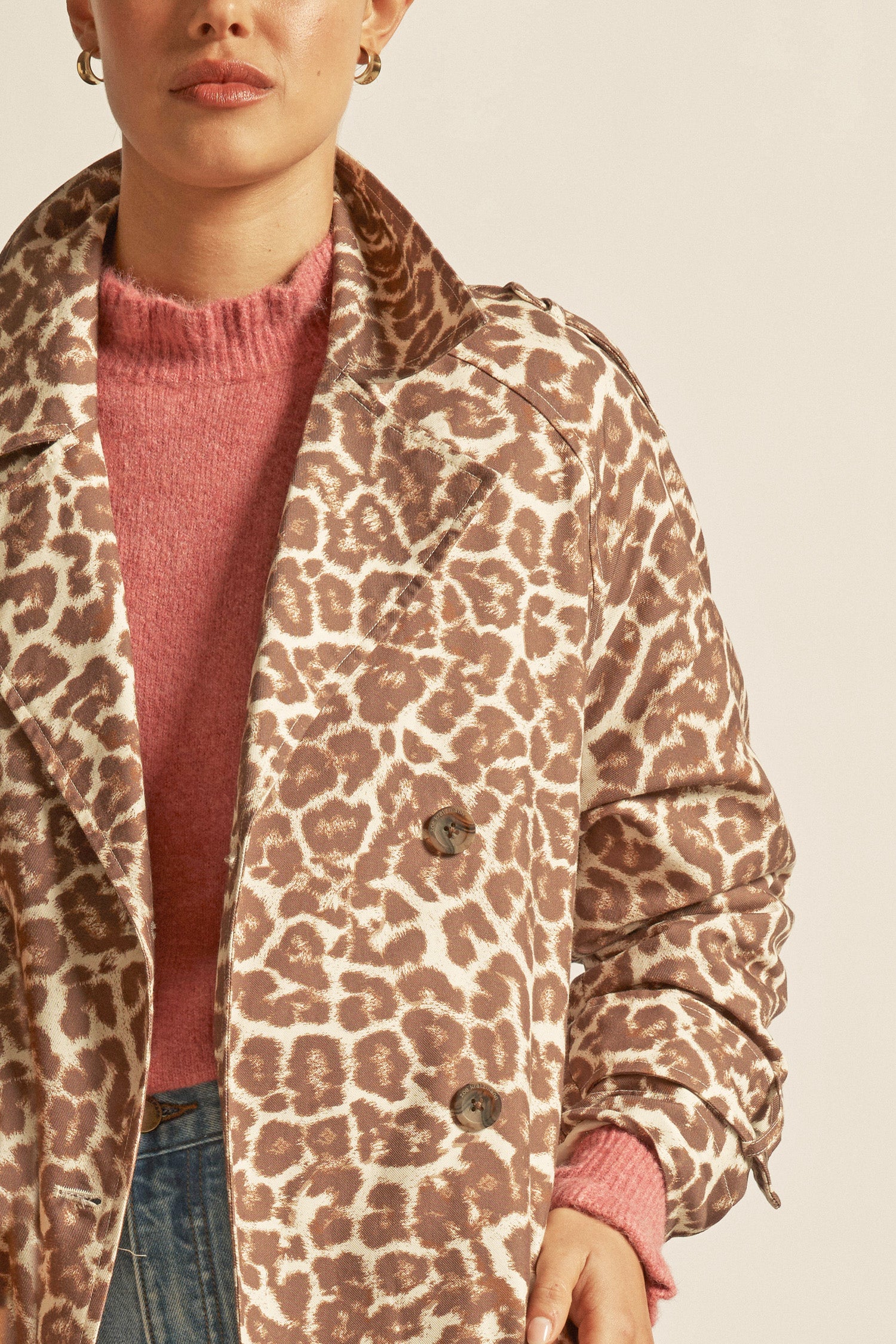 Chalet Coat - ocelot|  zoe kratzmann| considered design