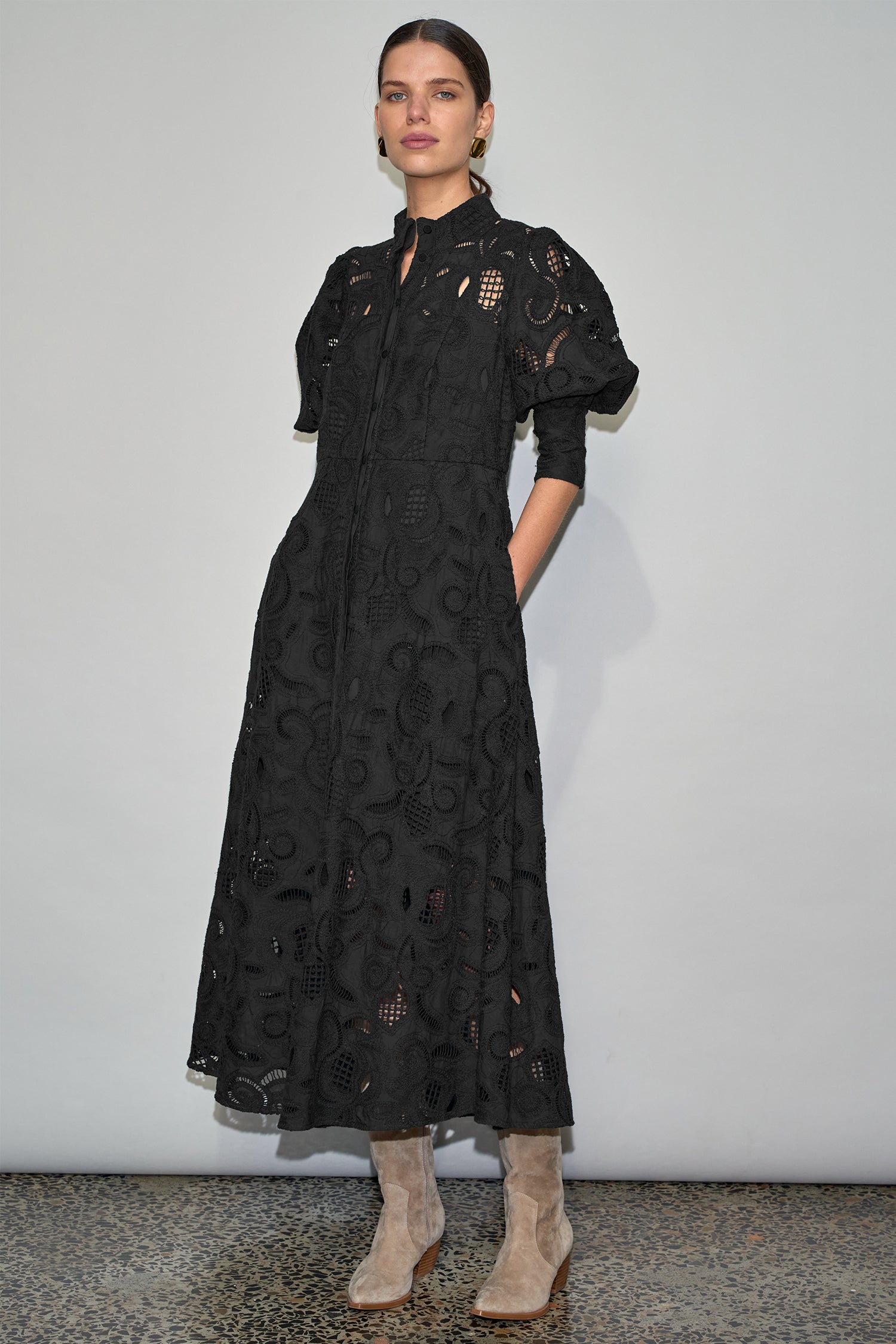 gateway dress  - black