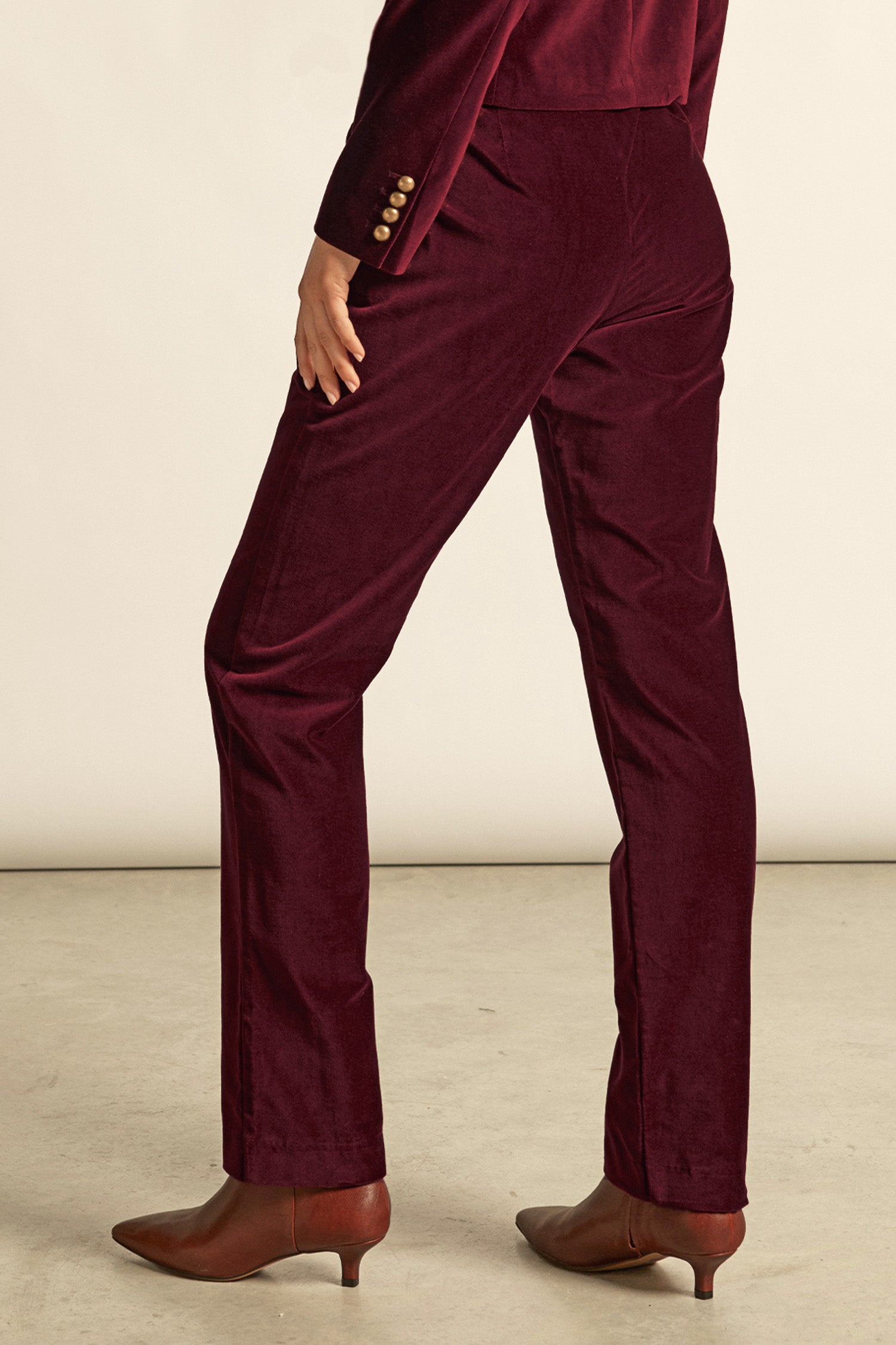 noble pant - berry|  zoe kratzmann| considered design