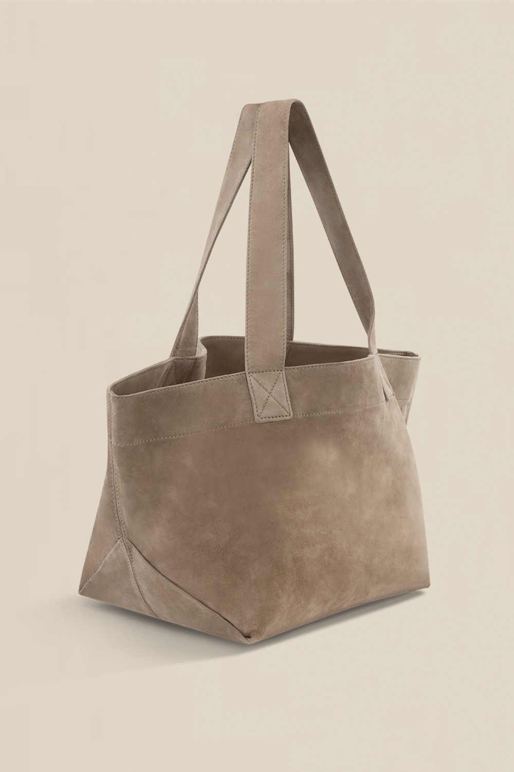 zk tote - truffle suede