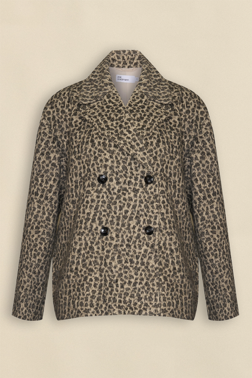spire coat - ocelot