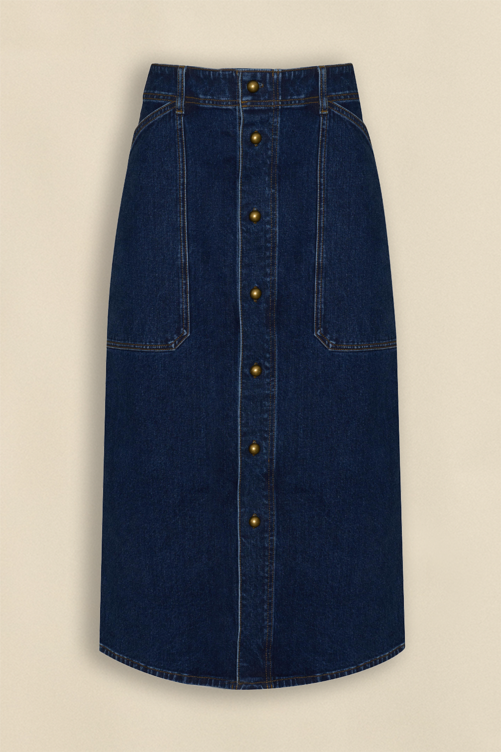 typify skirt - dark denim