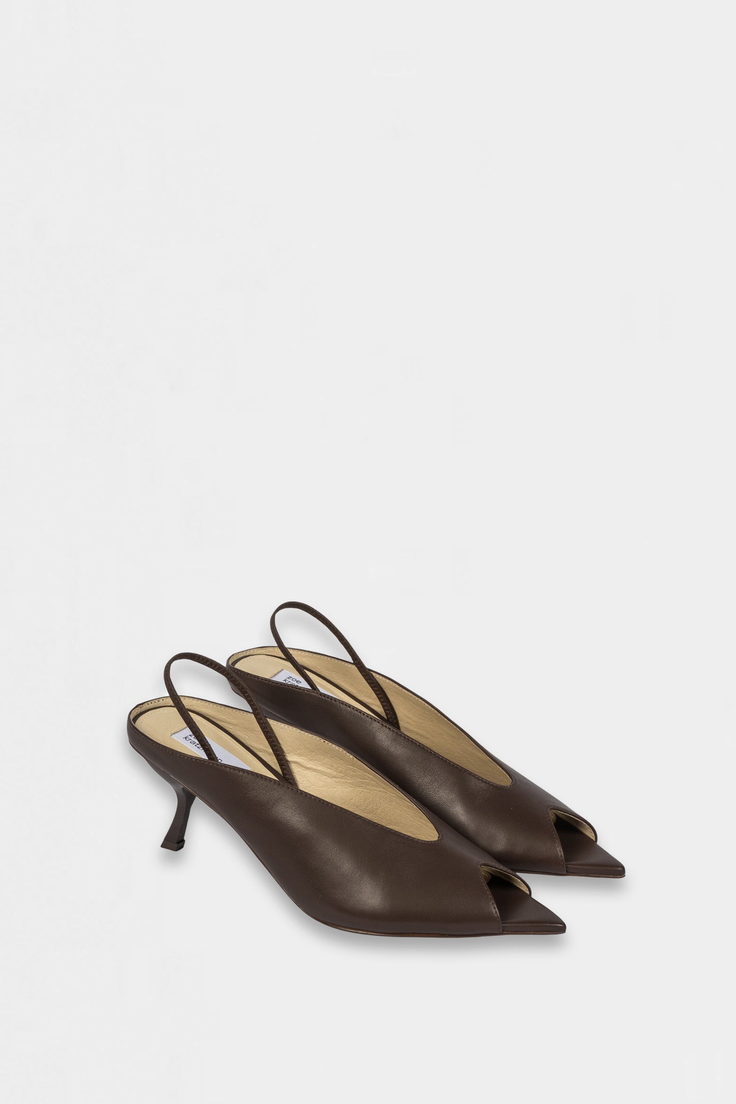 aplomb heel - brownie