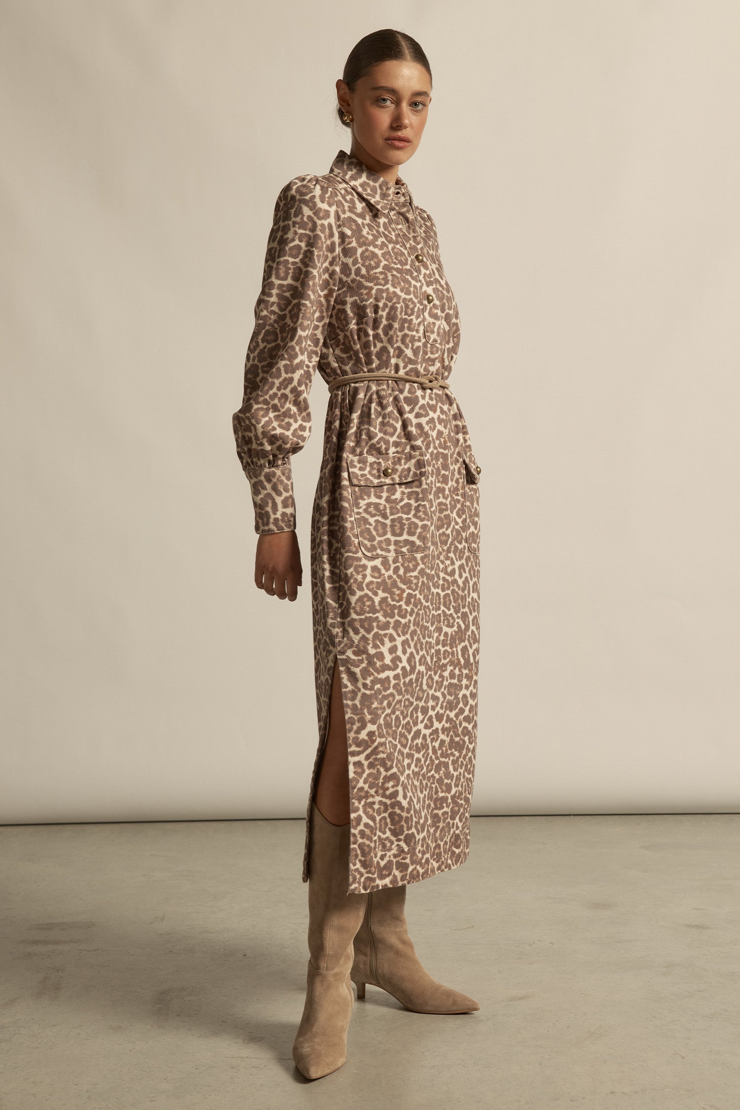 Echelon Dress - ocelot|  zoe kratzmann| considered design