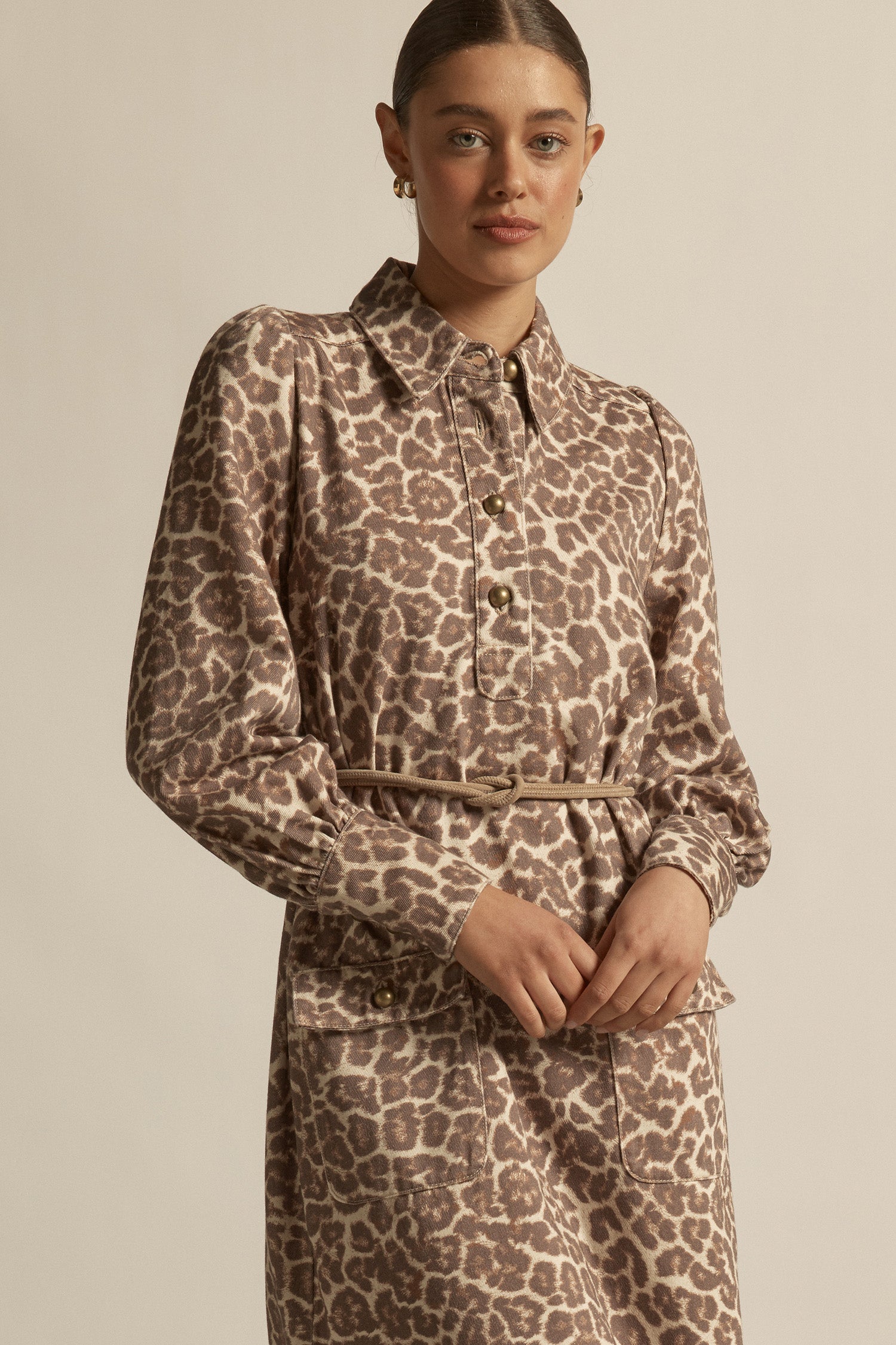 Echelon Dress - ocelot|  zoe kratzmann| considered design