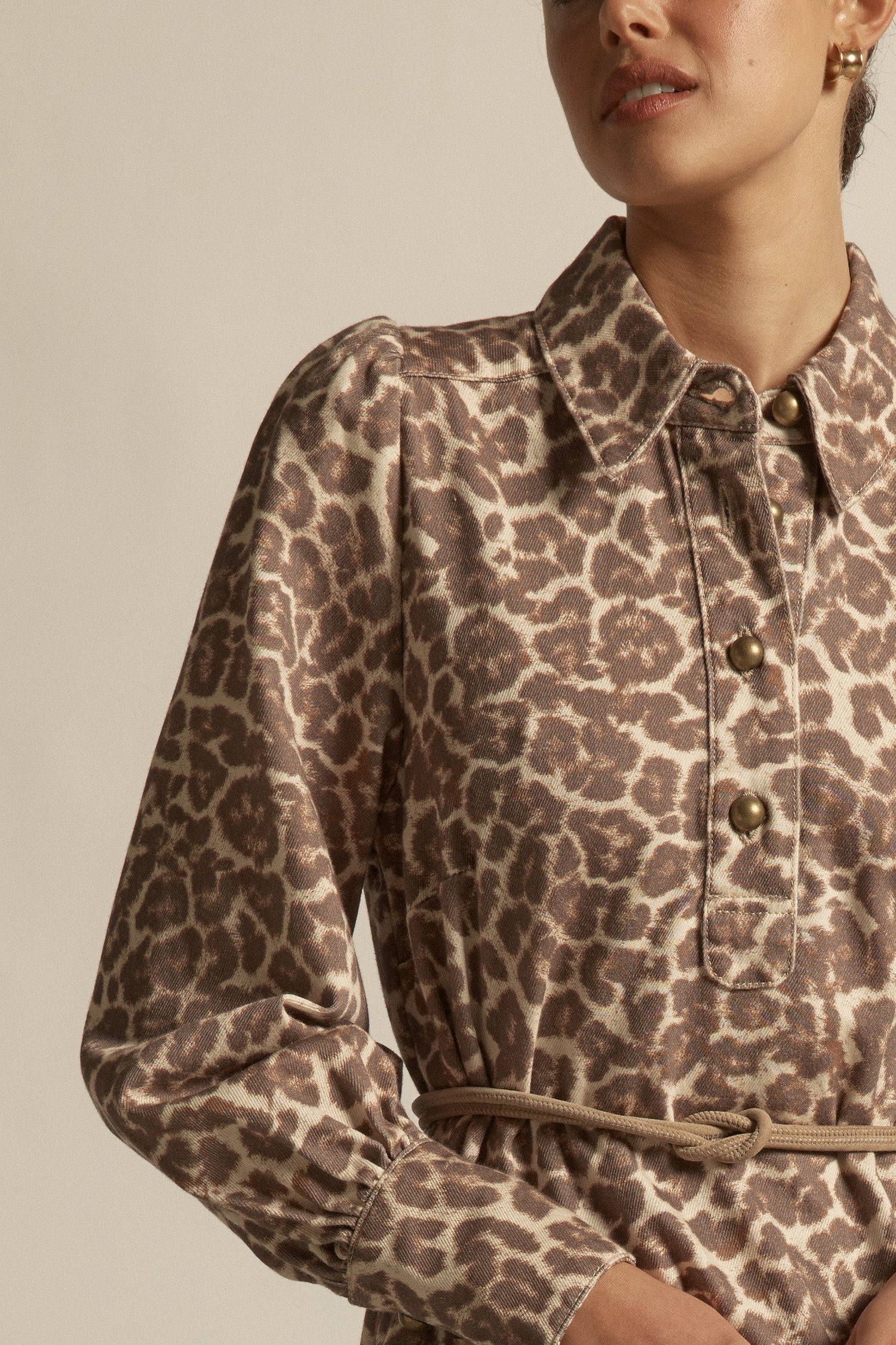 Echelon Dress - ocelot|  zoe kratzmann| considered design