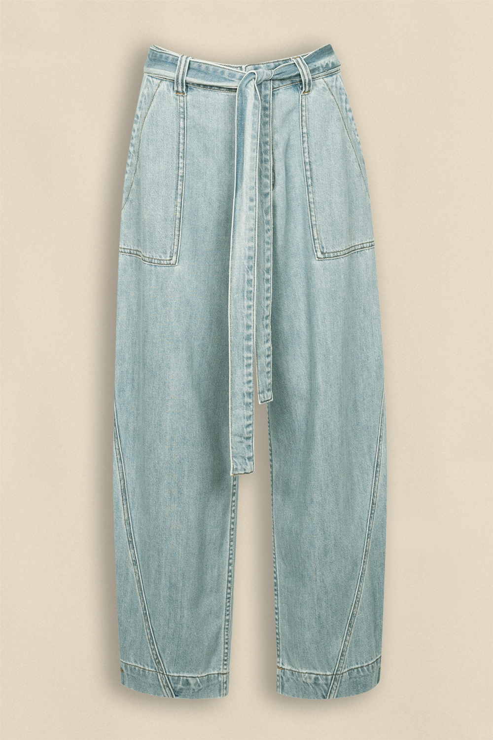 embark jean - light washed denim|  zoe kratzmann| considered design