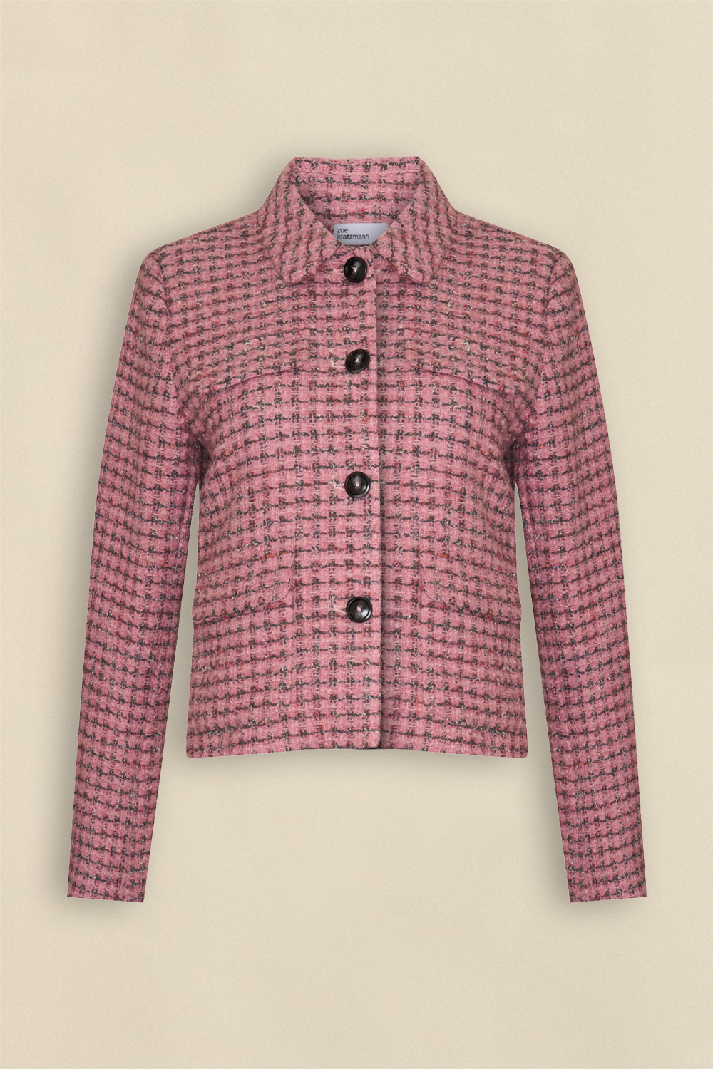 adjoin jacket - rose boucle