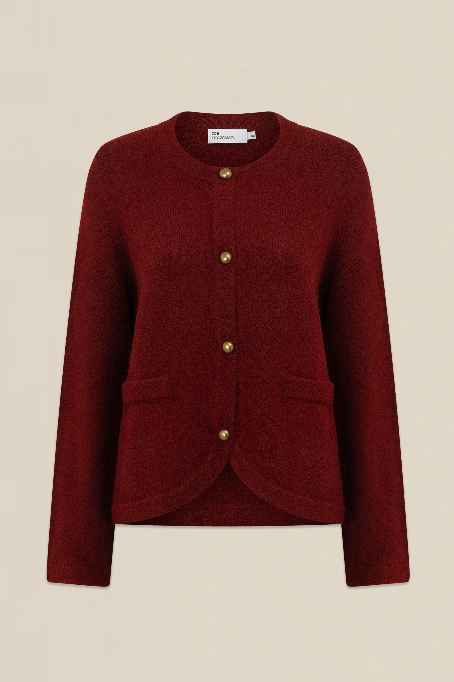 blur knit - RASPBERRY|  zoe kratzmann| considered design