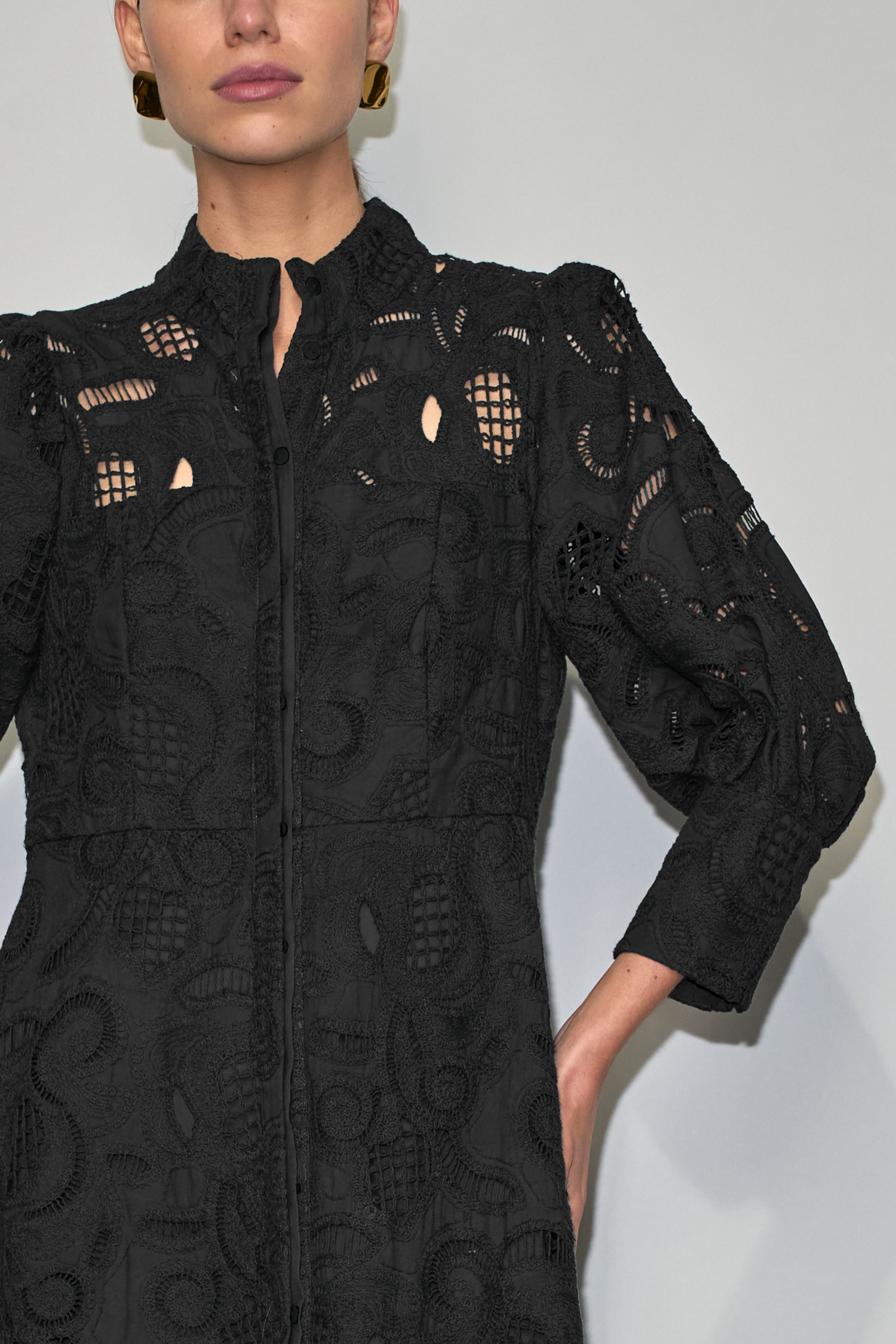 gateway dress  - black