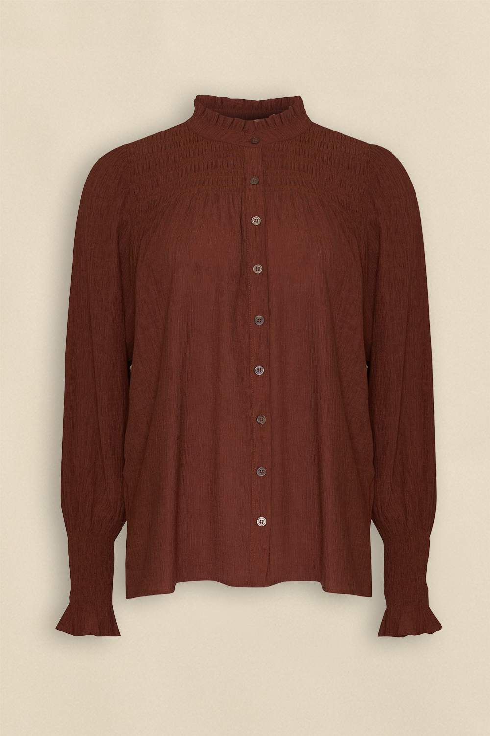 skylark top - russet