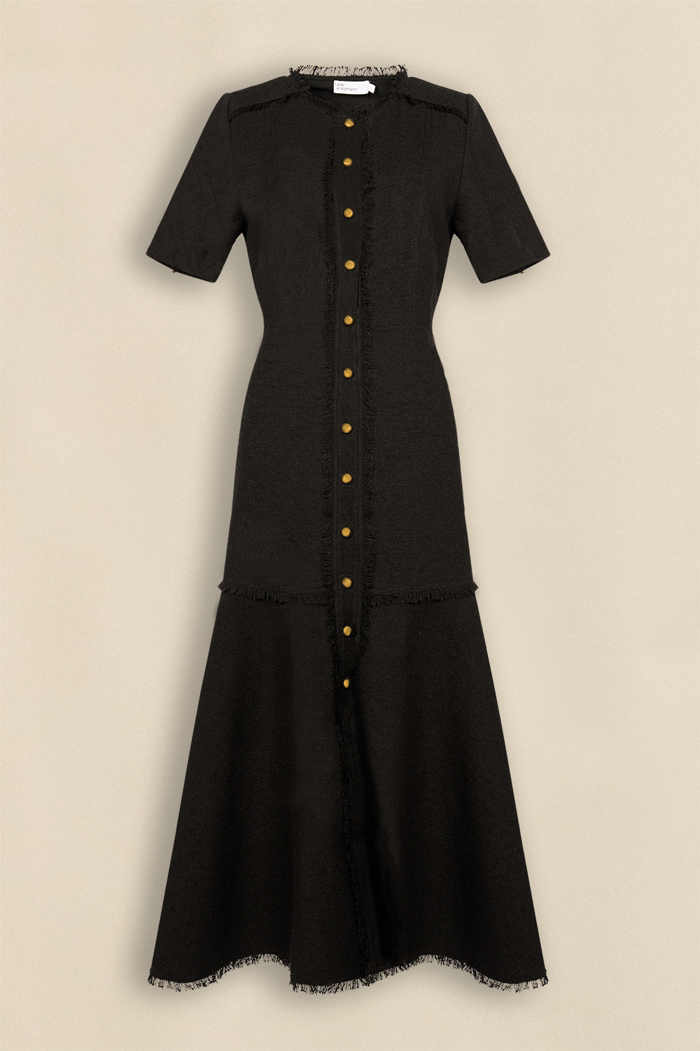 banter dress - black boucle