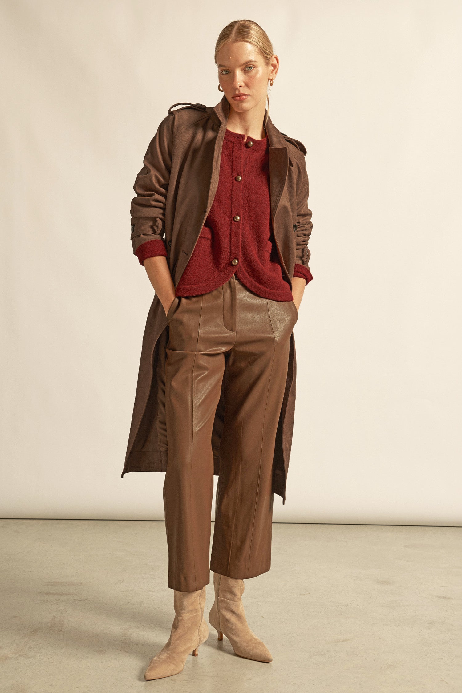 blur knit - RASPBERRY|  zoe kratzmann| considered design