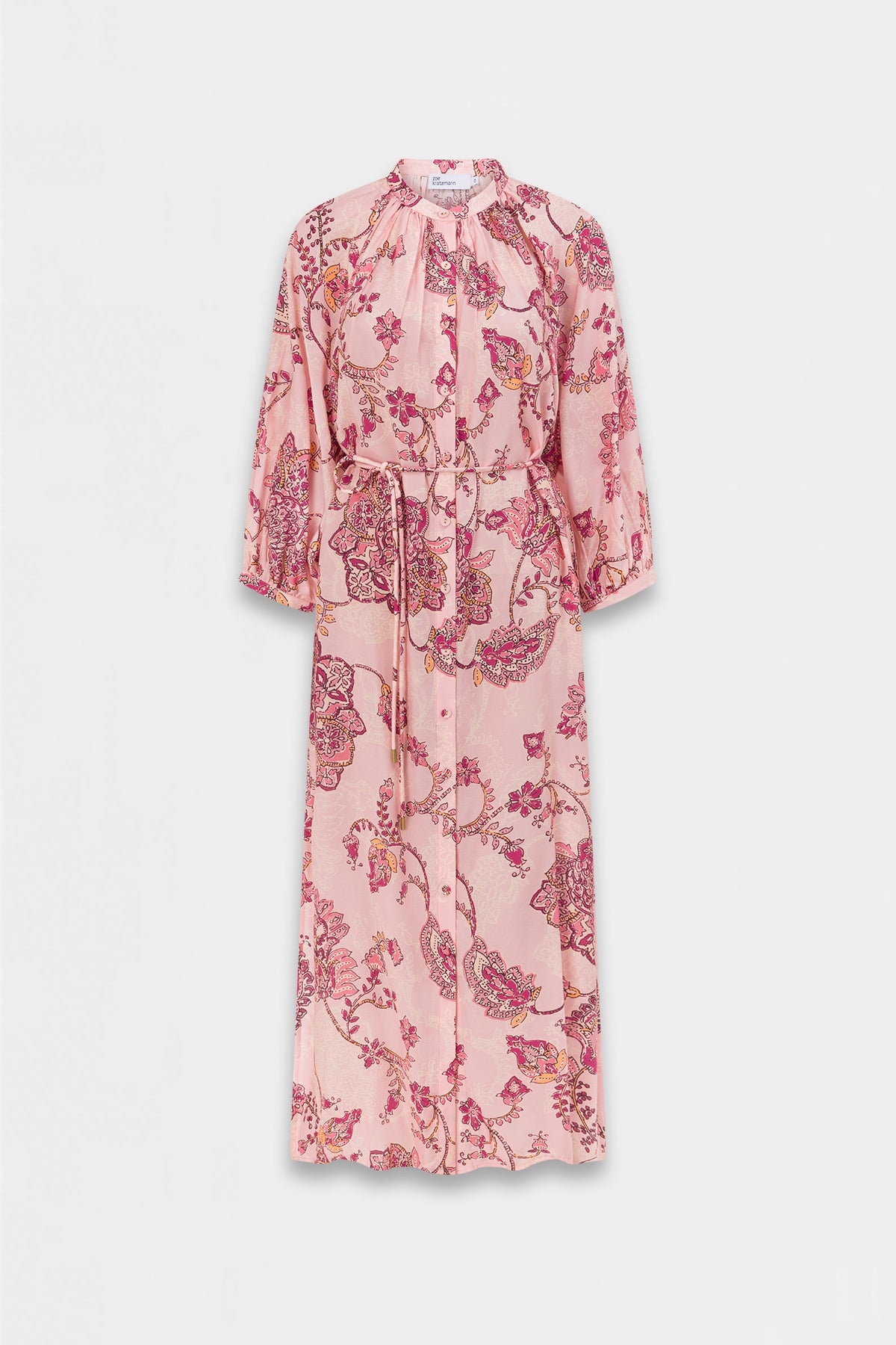 haven maxi dress - peony paisley