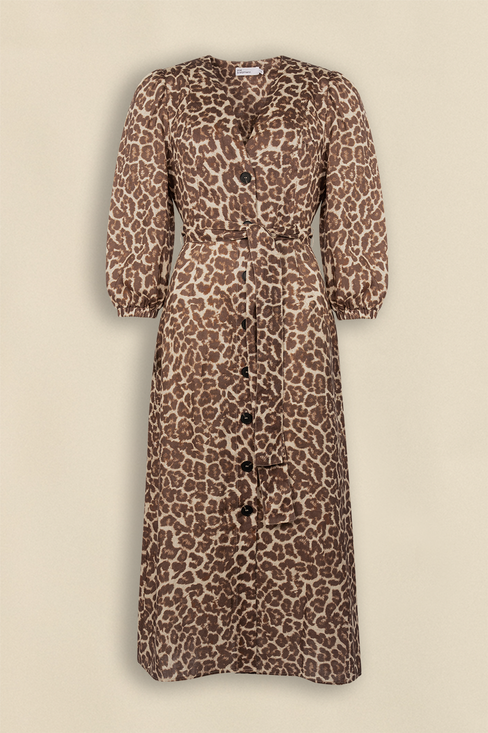 verge dress - ocelot