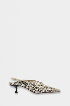aurora heel - viper leather