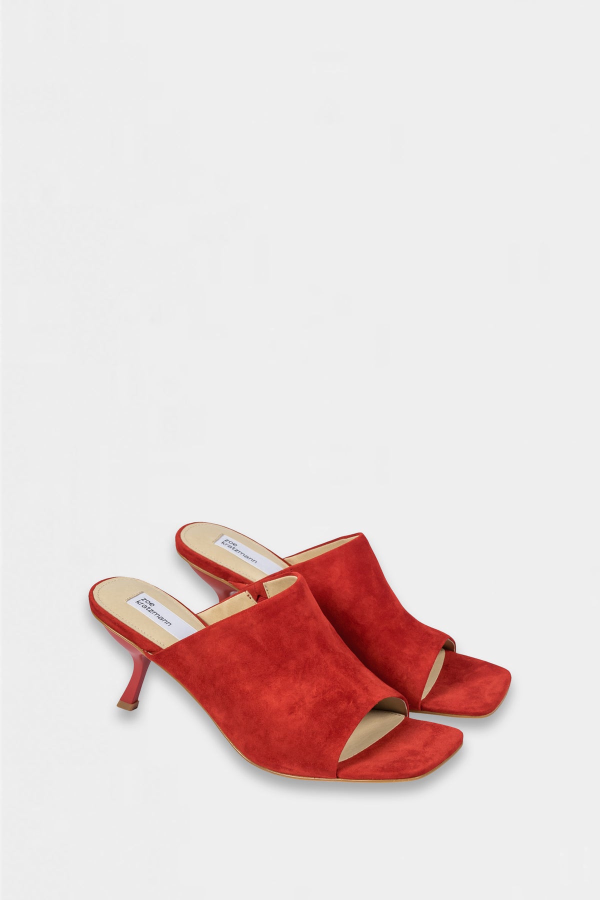 command heel - apple suede|  zoe kratzmann| considered design