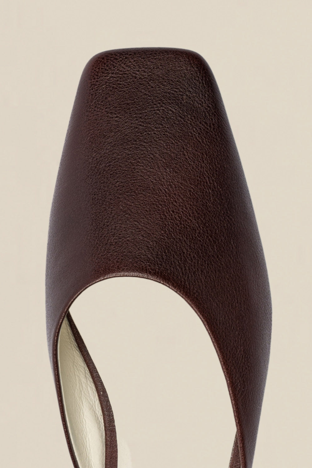 bestow slide - currant leather|  zoe kratzmann| considered design
