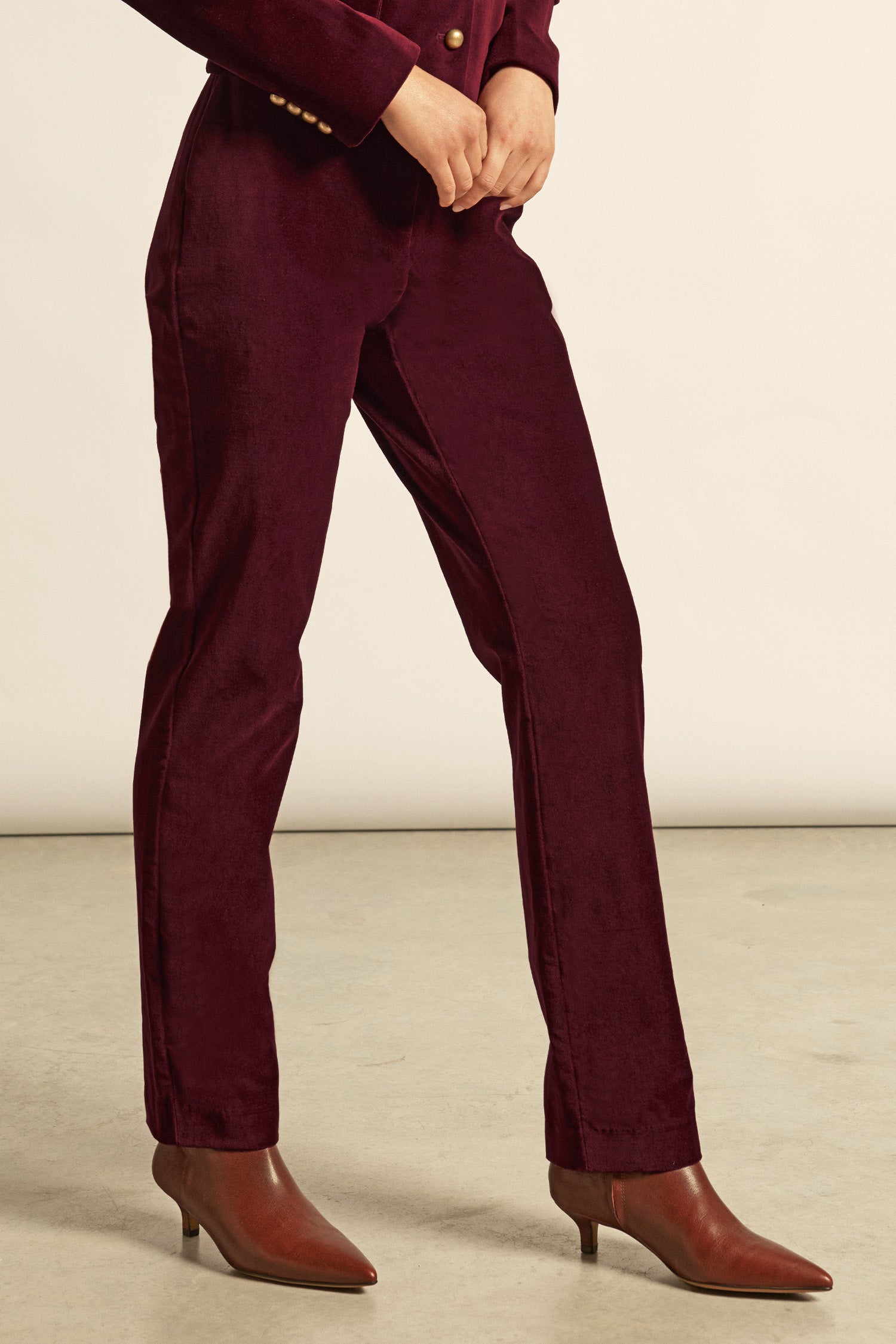 noble pant - berry|  zoe kratzmann| considered design