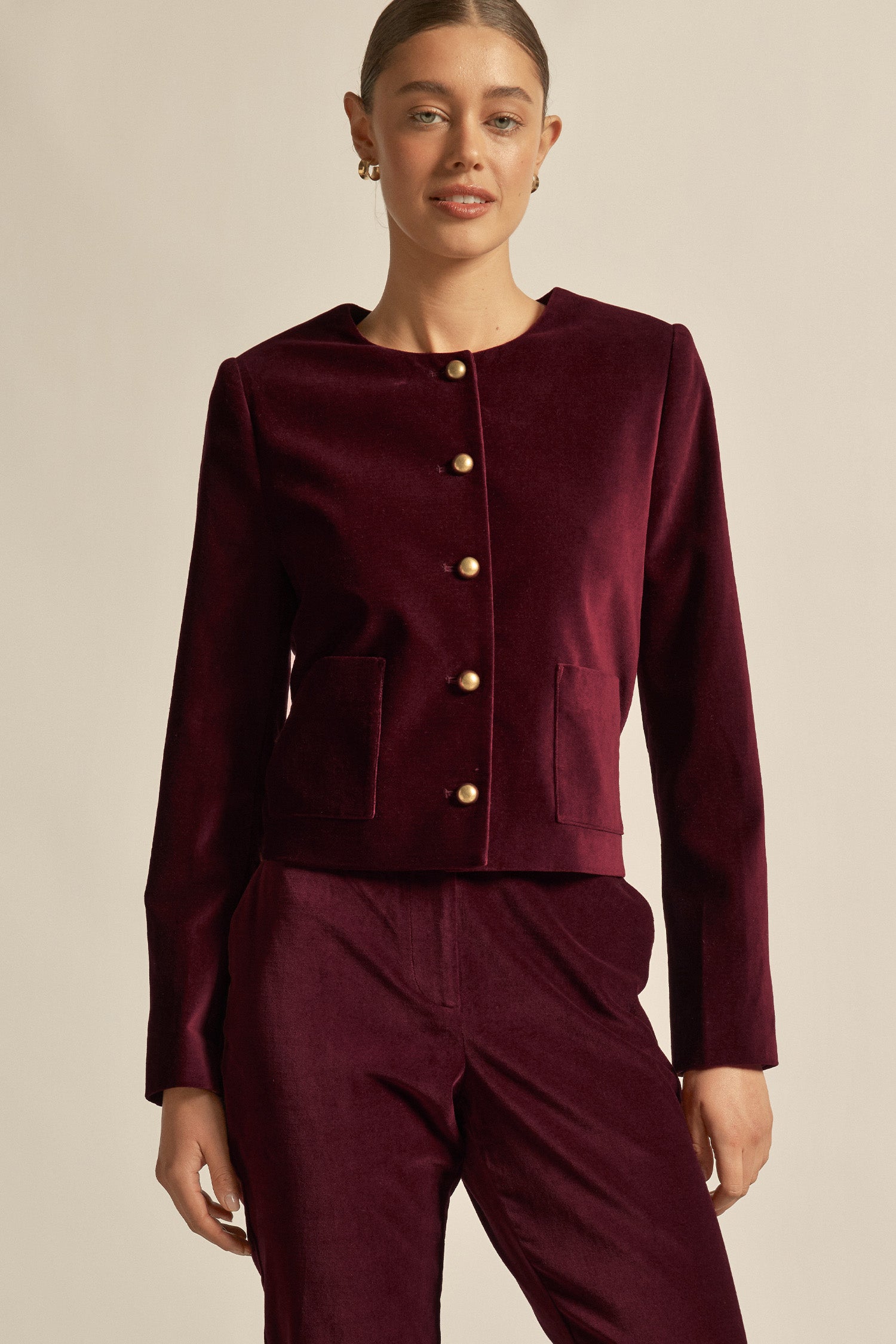 Sway Jacket - berry|  zoe kratzmann| considered design