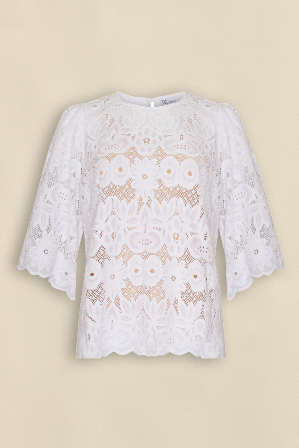 intonation top - porcelain