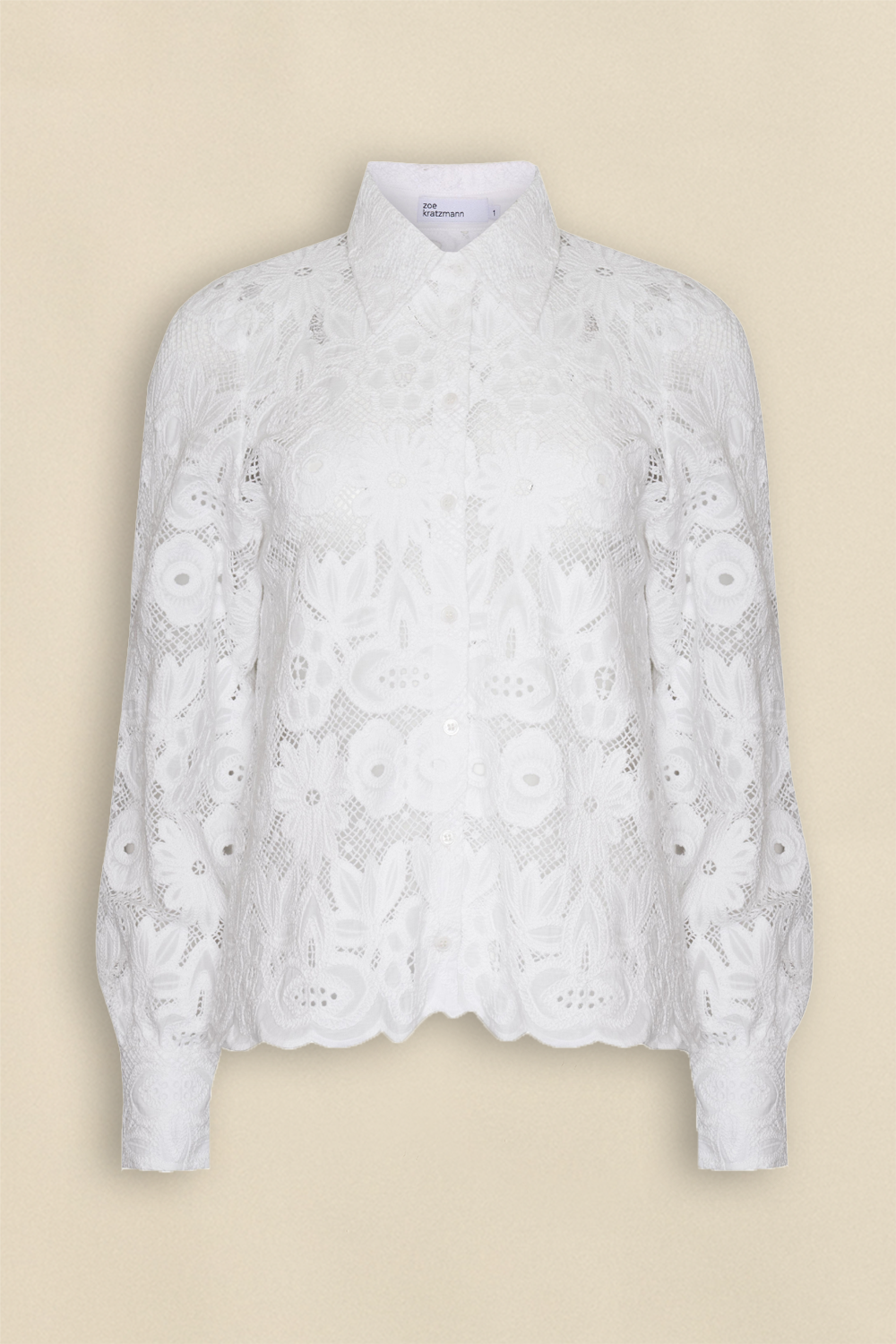 winsome top - porcelain