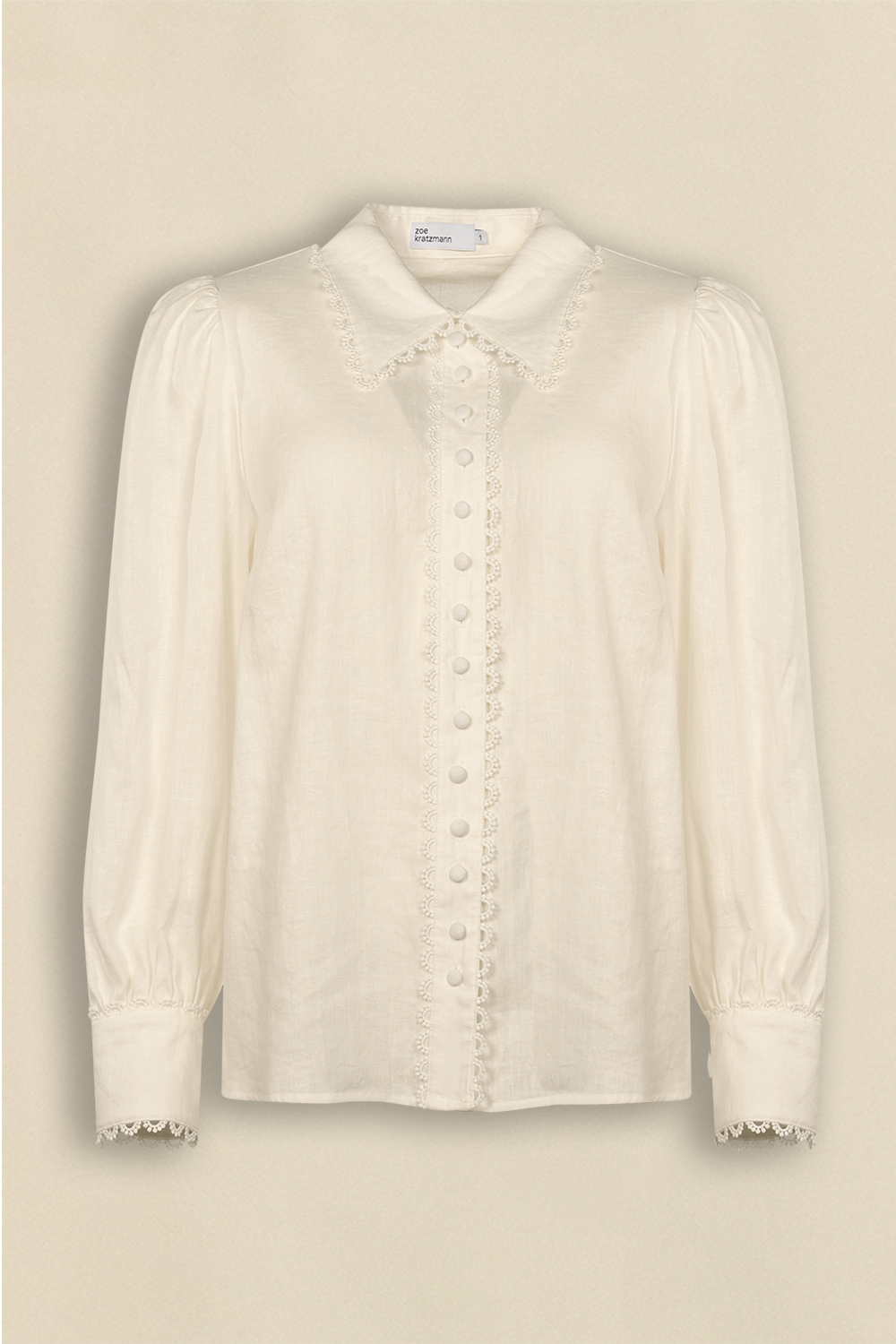beckon top - cream
