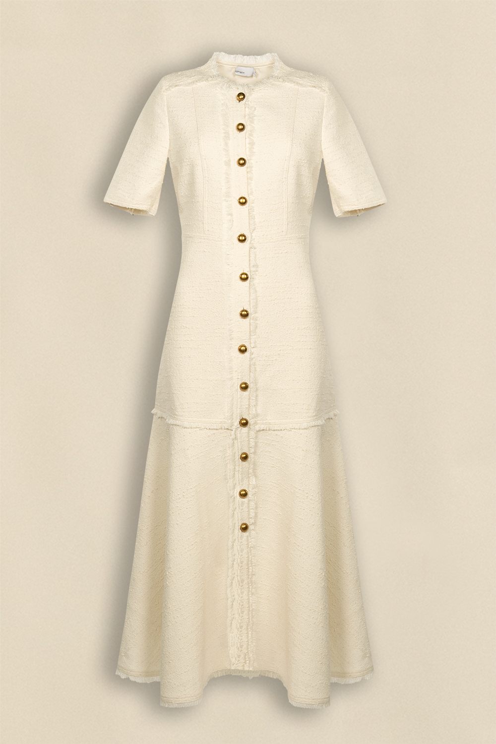 banter dress - cream boucle