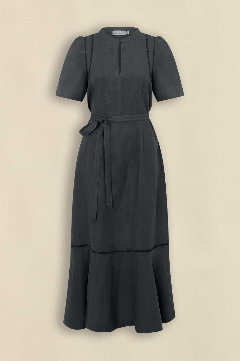 cable dress - midnight|  zoe kratzmann| considered design