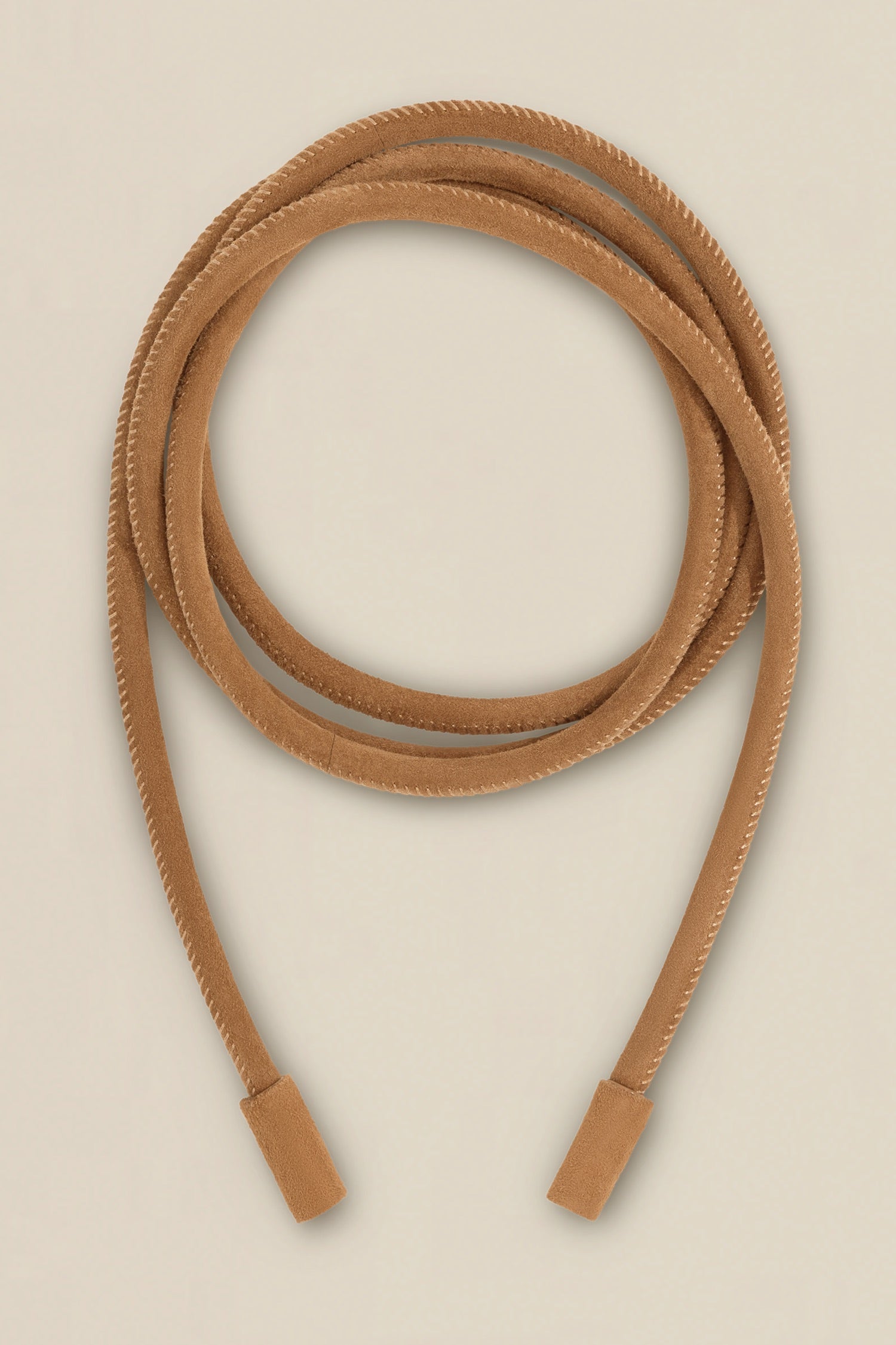 corded belt - cinnamon suede|  zoe kratzmann| considered design