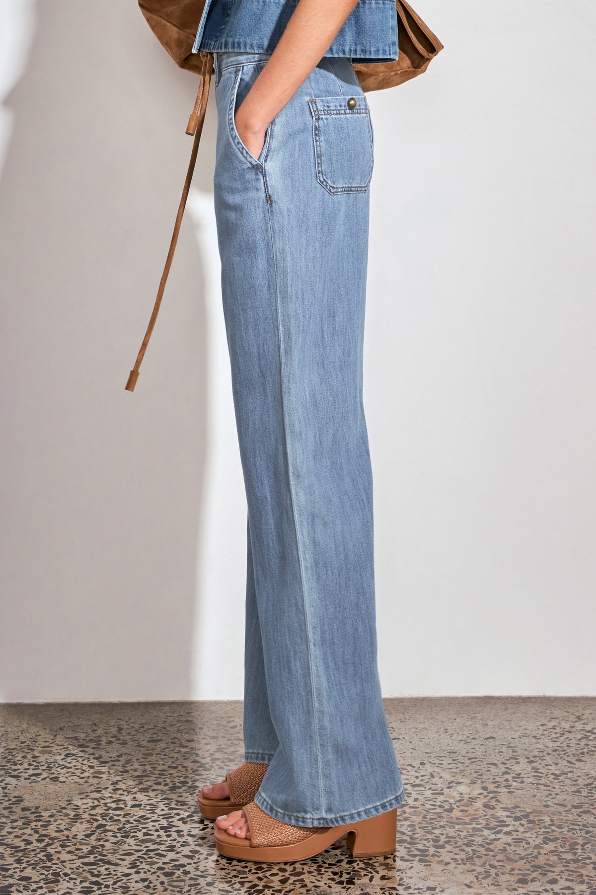 flint jean - mid wash denim|  zoe kratzmann| considered design