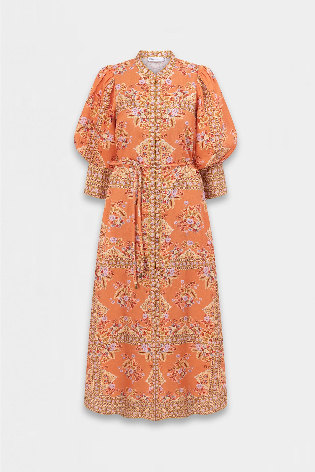 envelop dress - marigold glow|  zoe kratzmann| considered design