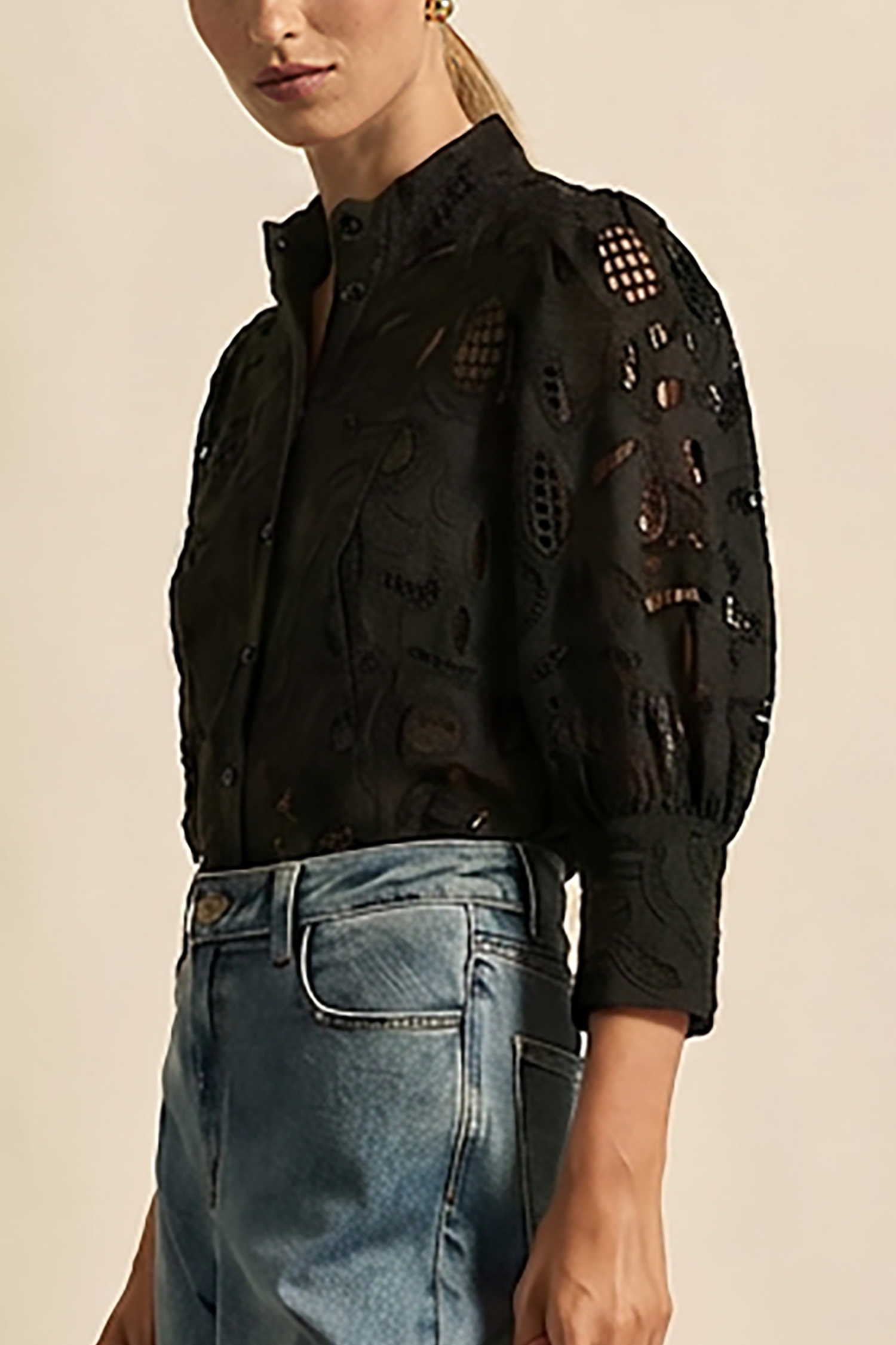 mantra top  - black