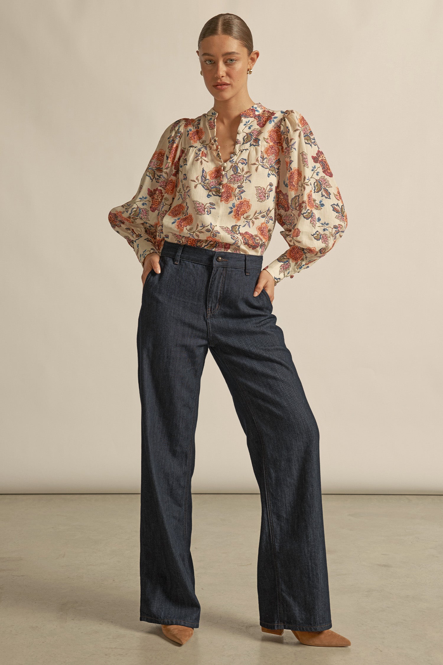 flint jean - dark denim|  zoe kratzmann| considered design