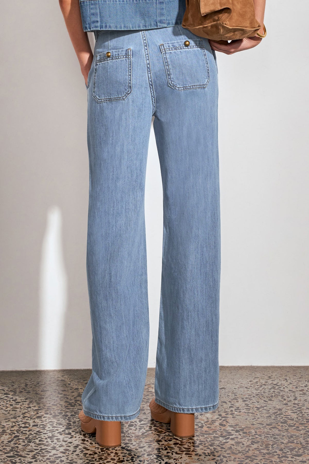 flint jean - mid wash denim|  zoe kratzmann| considered design