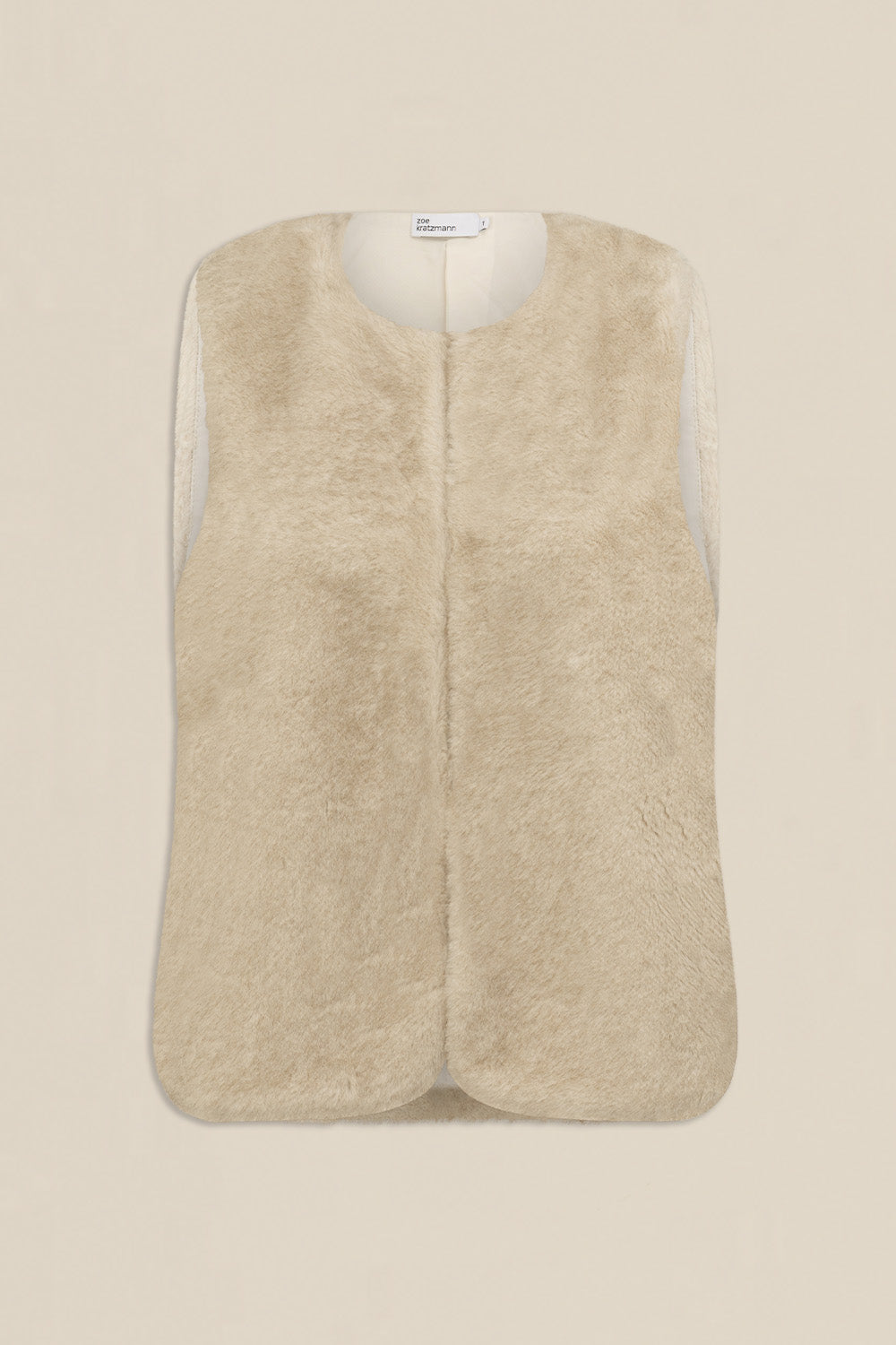 Affirm vest - ECRU