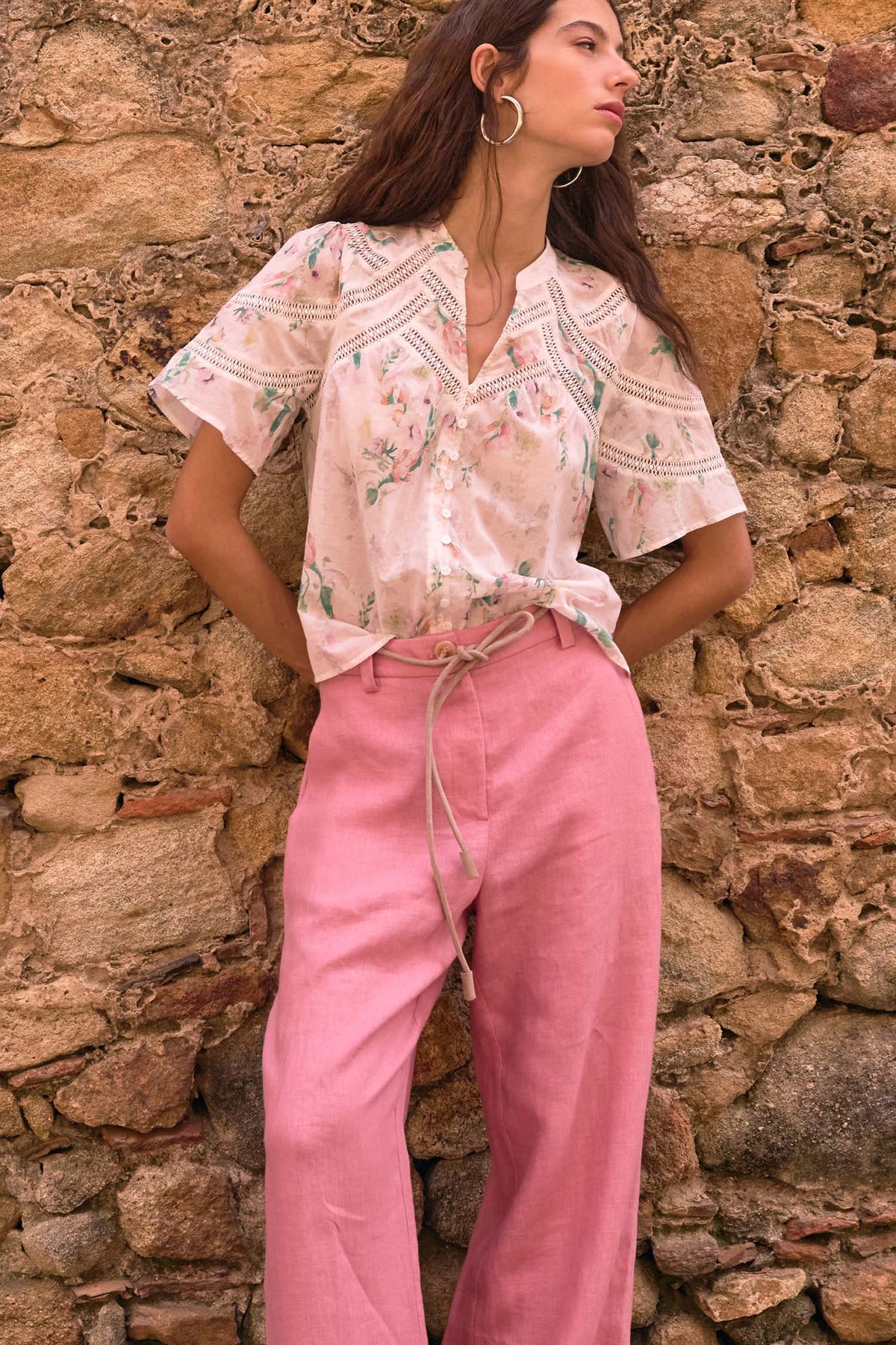 pulse top - painterly bloom|  zoe kratzmann| considered design