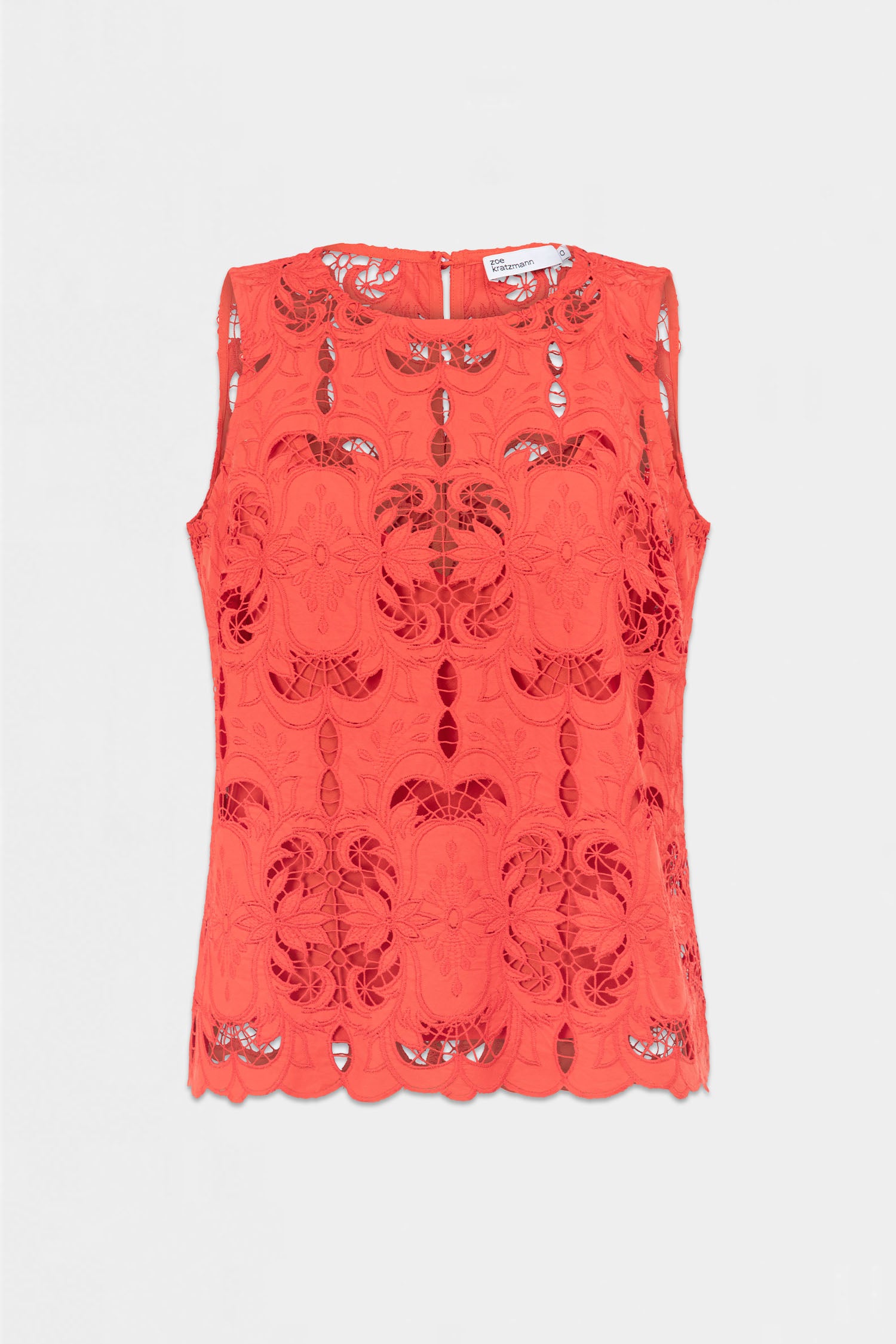 garner top - papaya|  zoe kratzmann| considered design