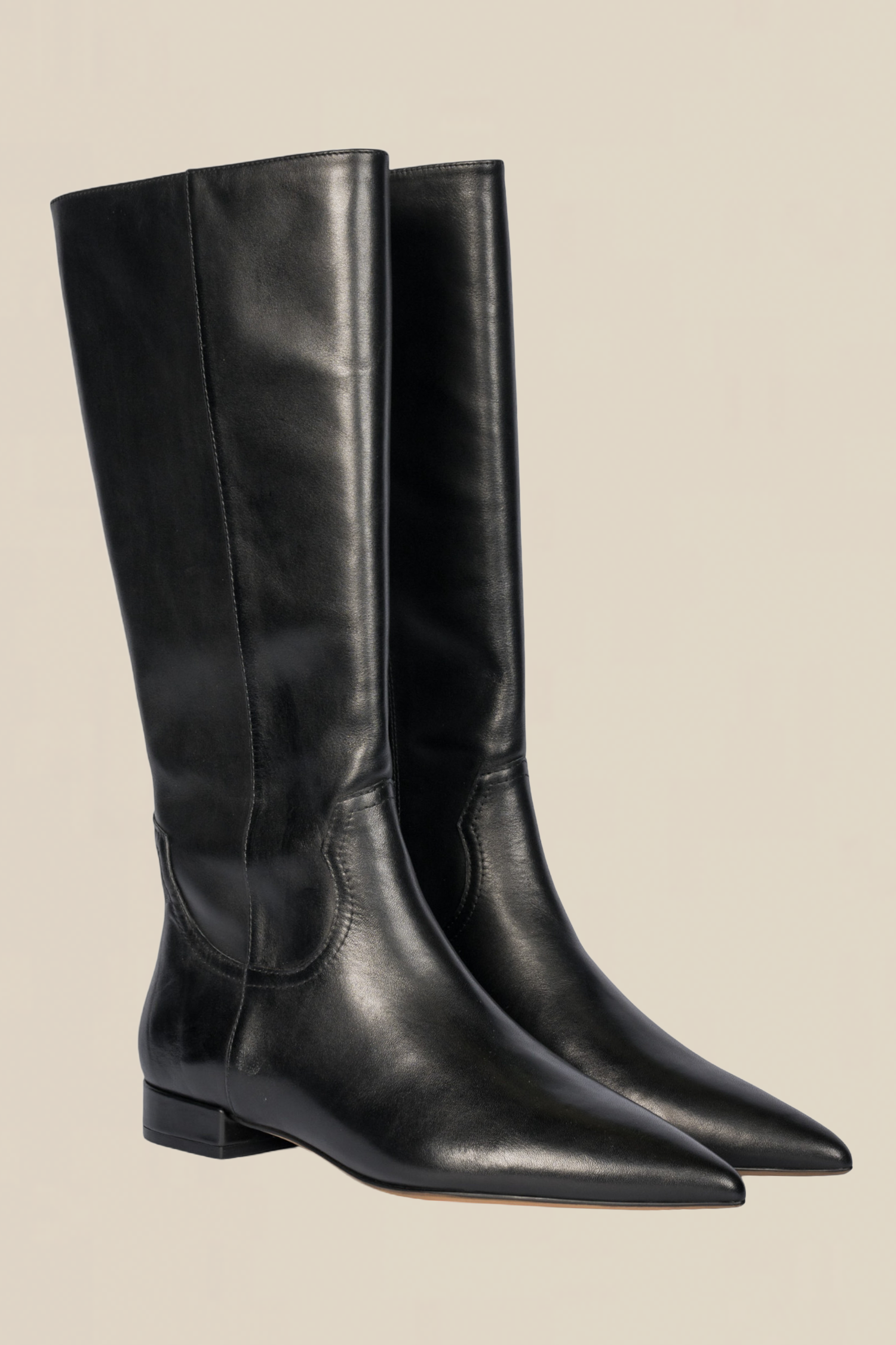 announce boot - black leather|  zoe kratzmann| considered design