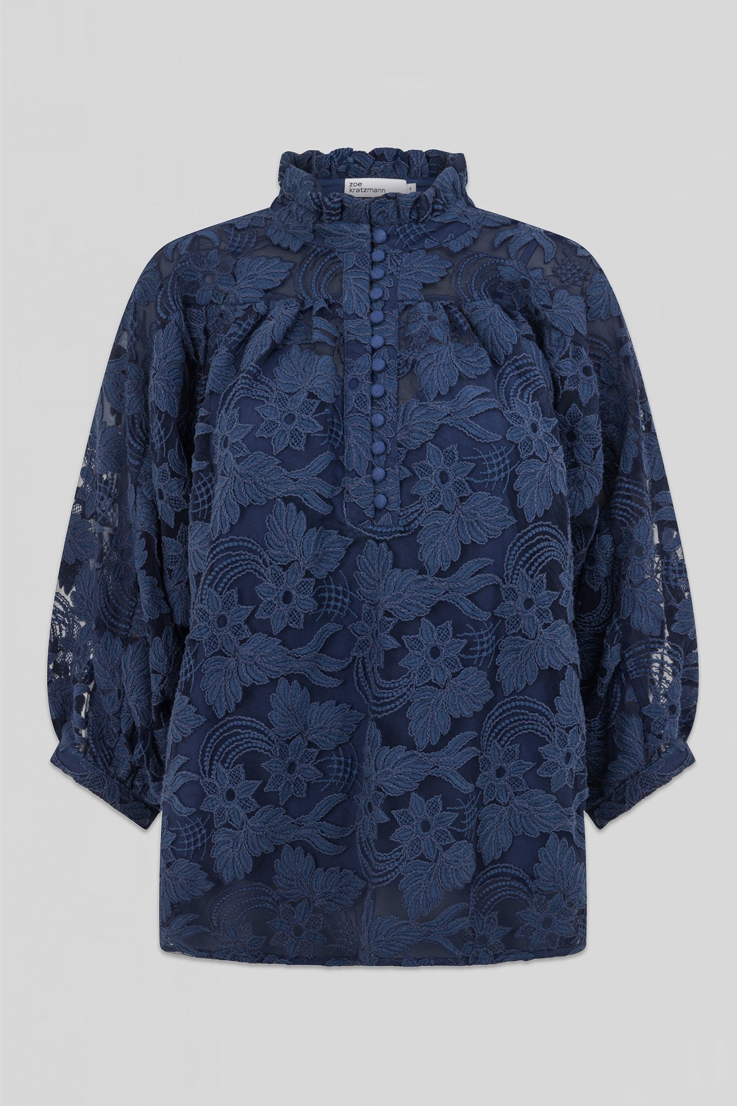 alight top - navy|  zoe kratzmann| considered design