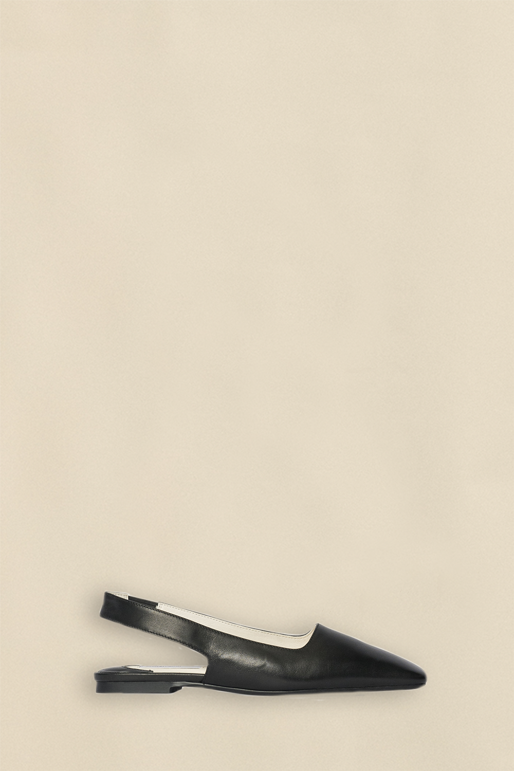 allure sling back - black