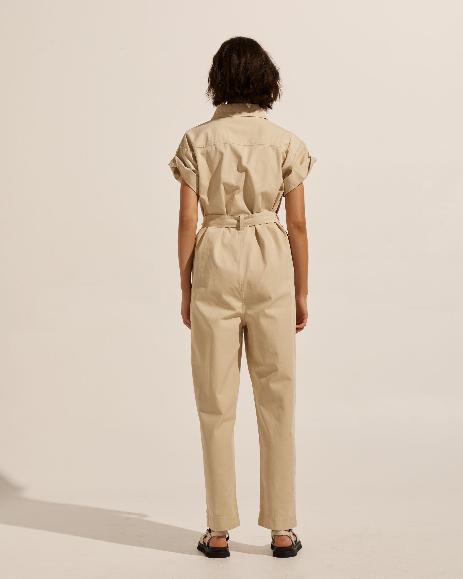 blast jumpsuit - stone