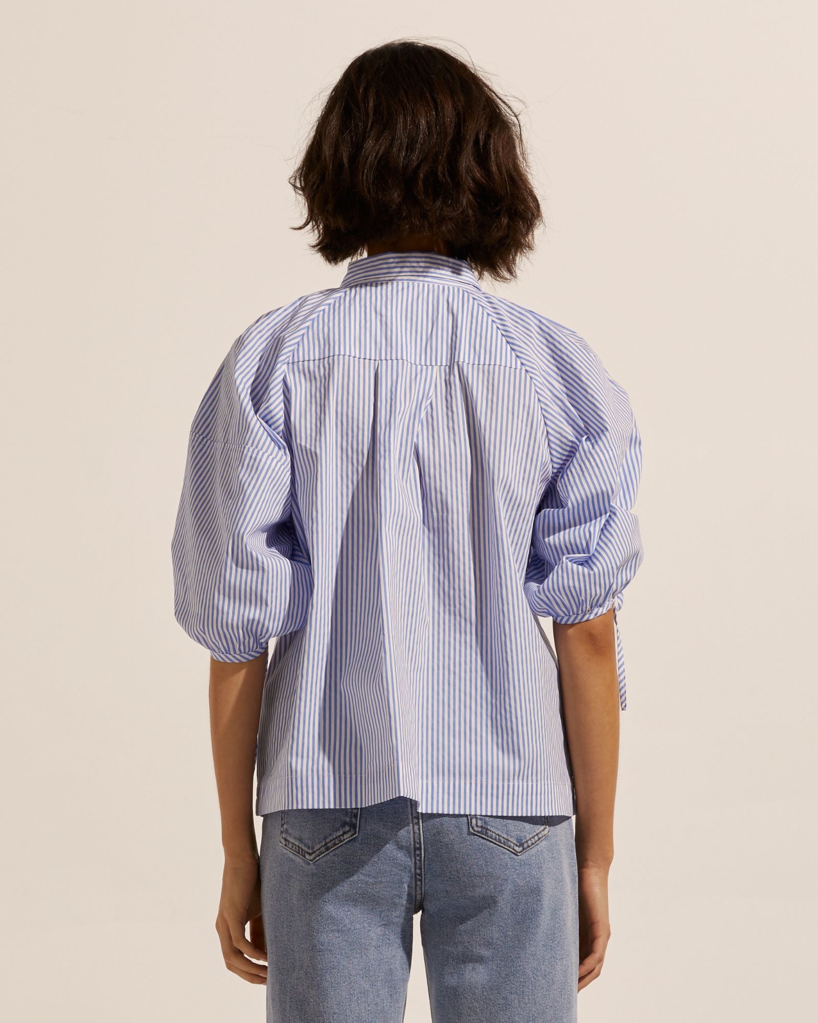 bond top - ocean stripe