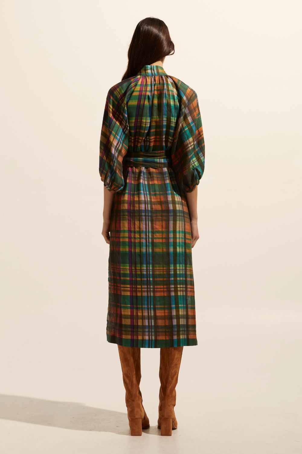 Capture Dress in Kaleidoscope Check Capture Dress in Kaleidoscope Check