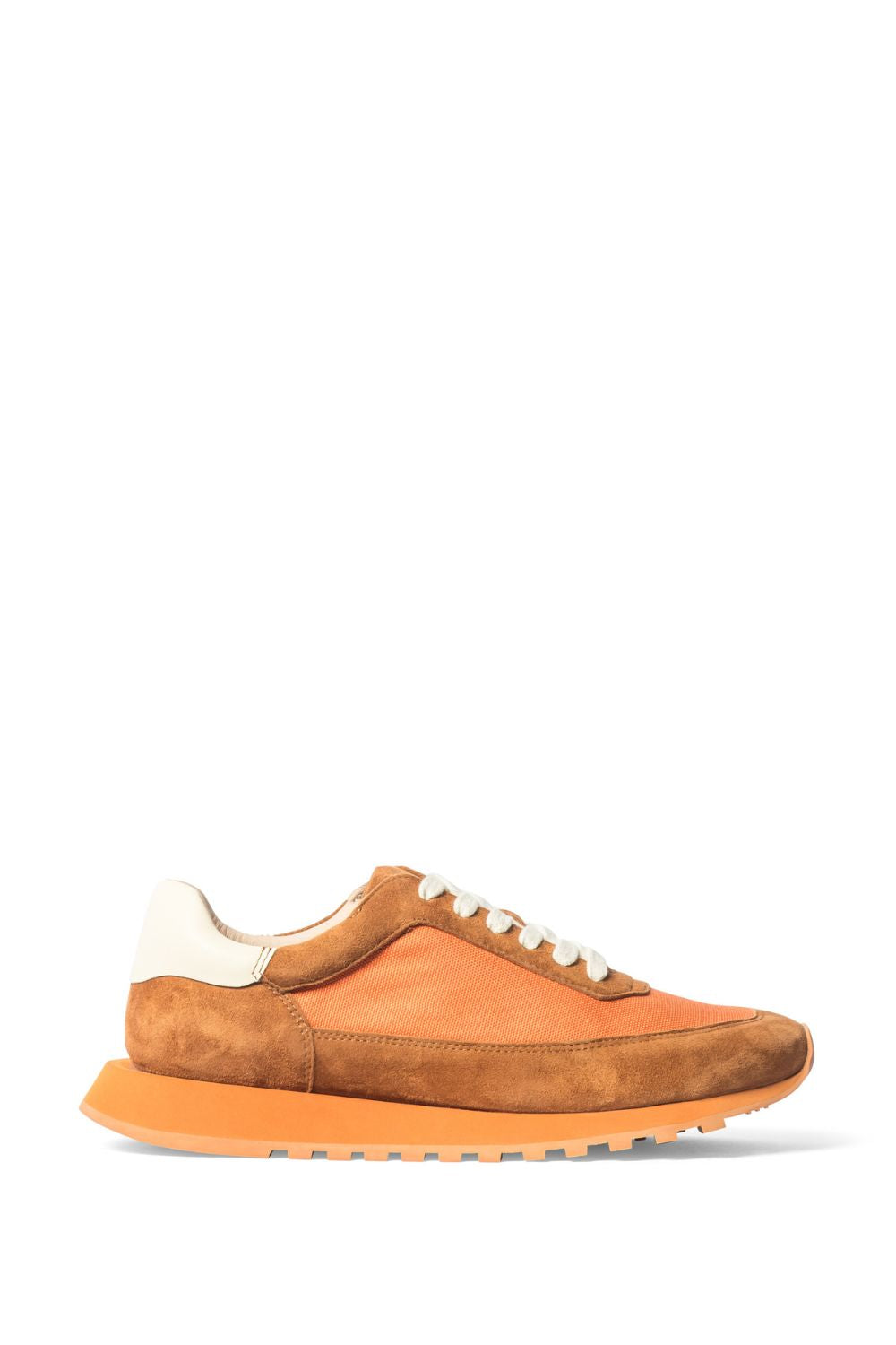 Fusaro Mens Bassa Sport Sneakers Cognac Faux Leather Italian Design Shoe  Size 11 | eBay
