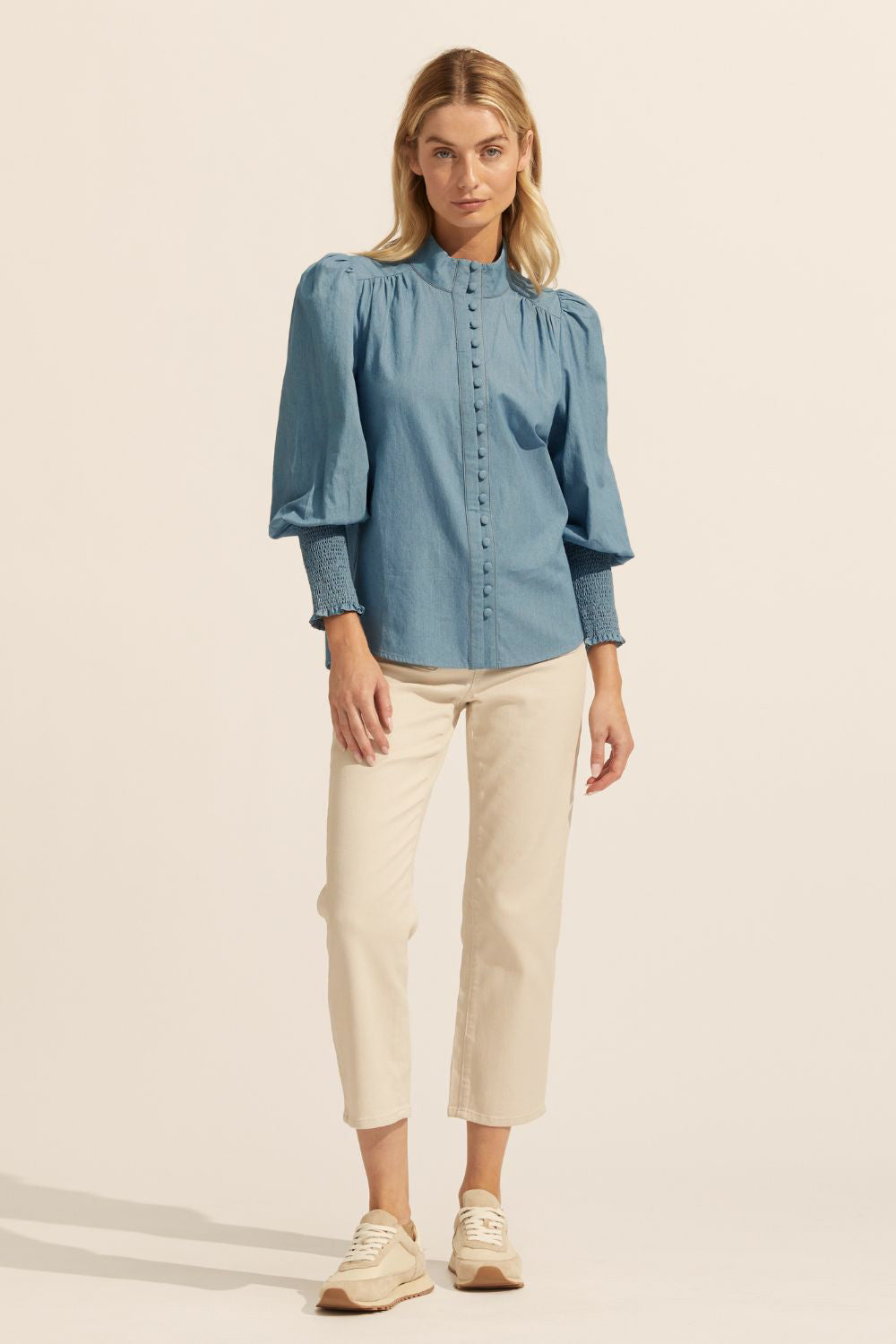 pier top - chambray
