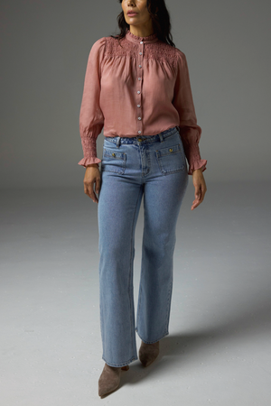 skylark top - tearose