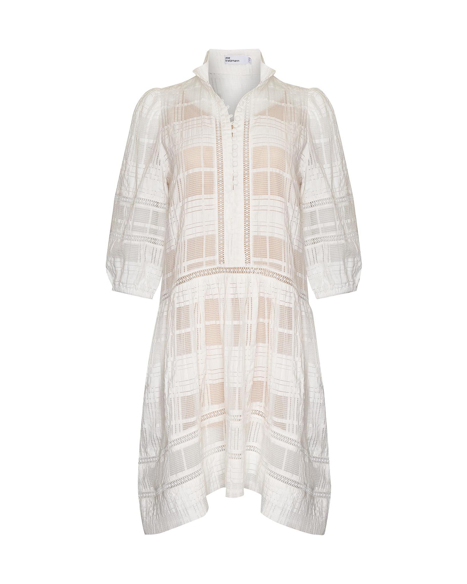 elixir dress - porcelain